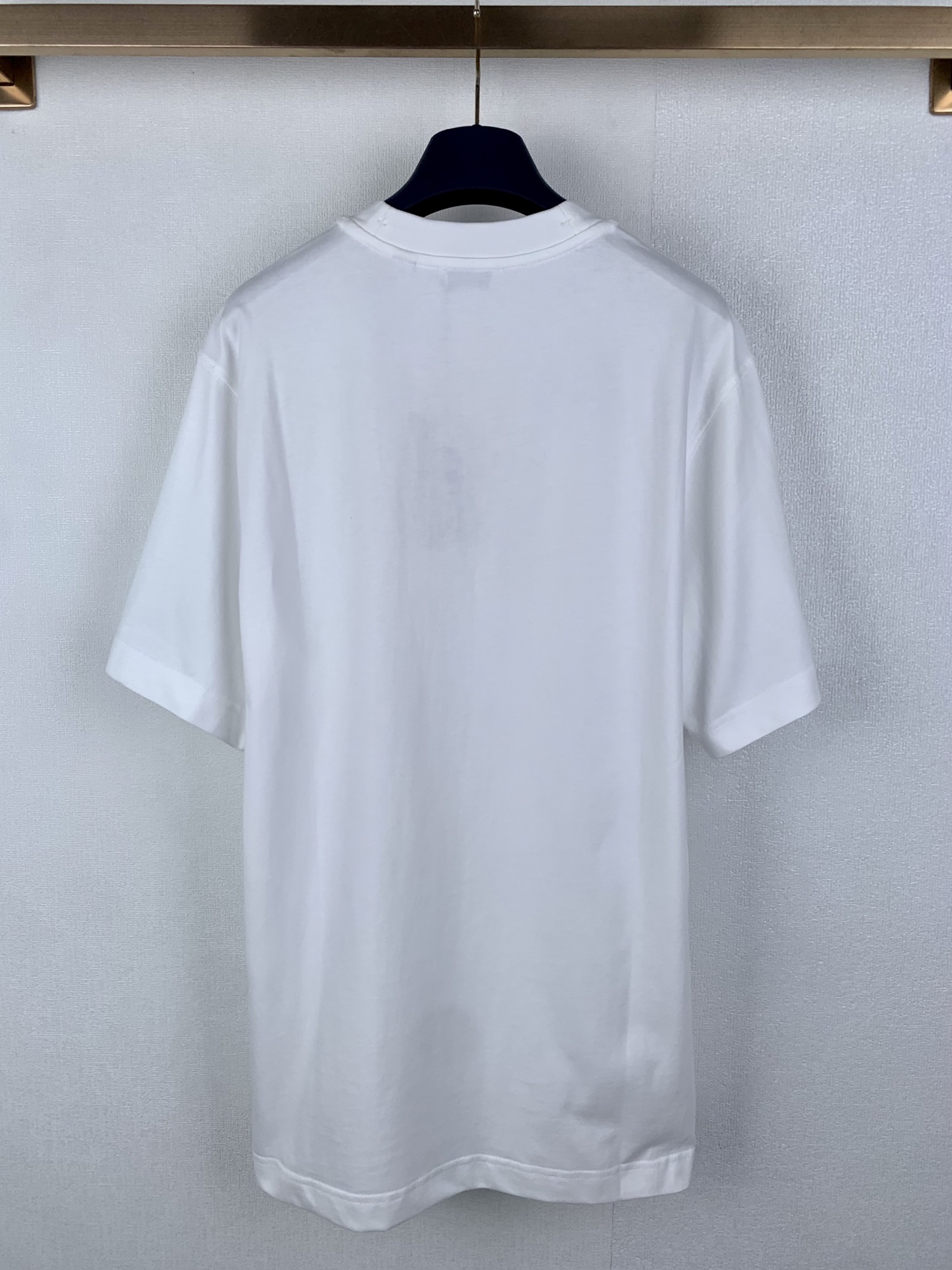 Burberry BURBERRY/巴宝莉 / 牙刷绣格纹徽标棉质短袖T恤