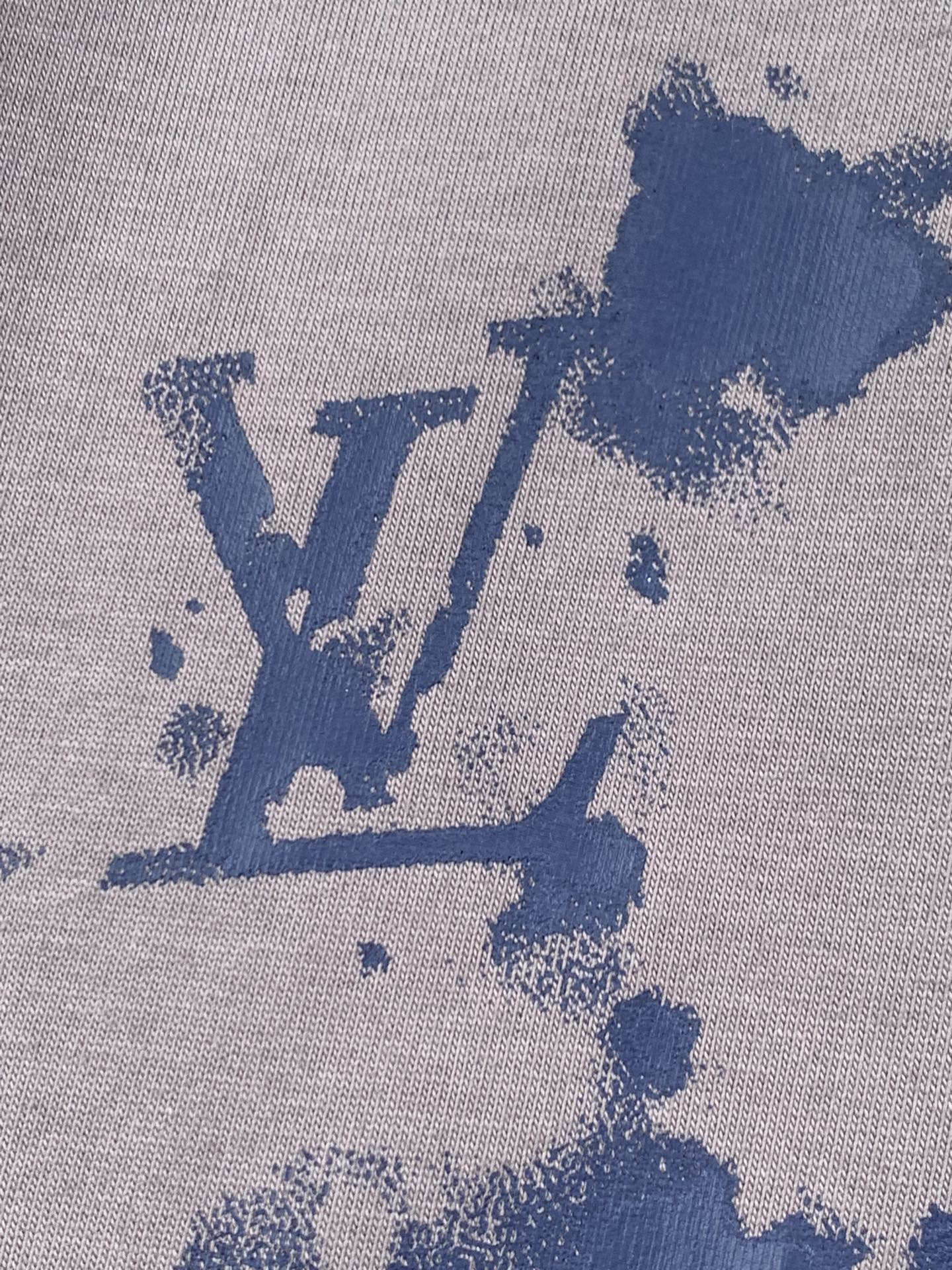 Louis Vuitton LOUIS VUITTON 路易 LV / Arty 喷墨涂鸦LV标识图案短袖T恤