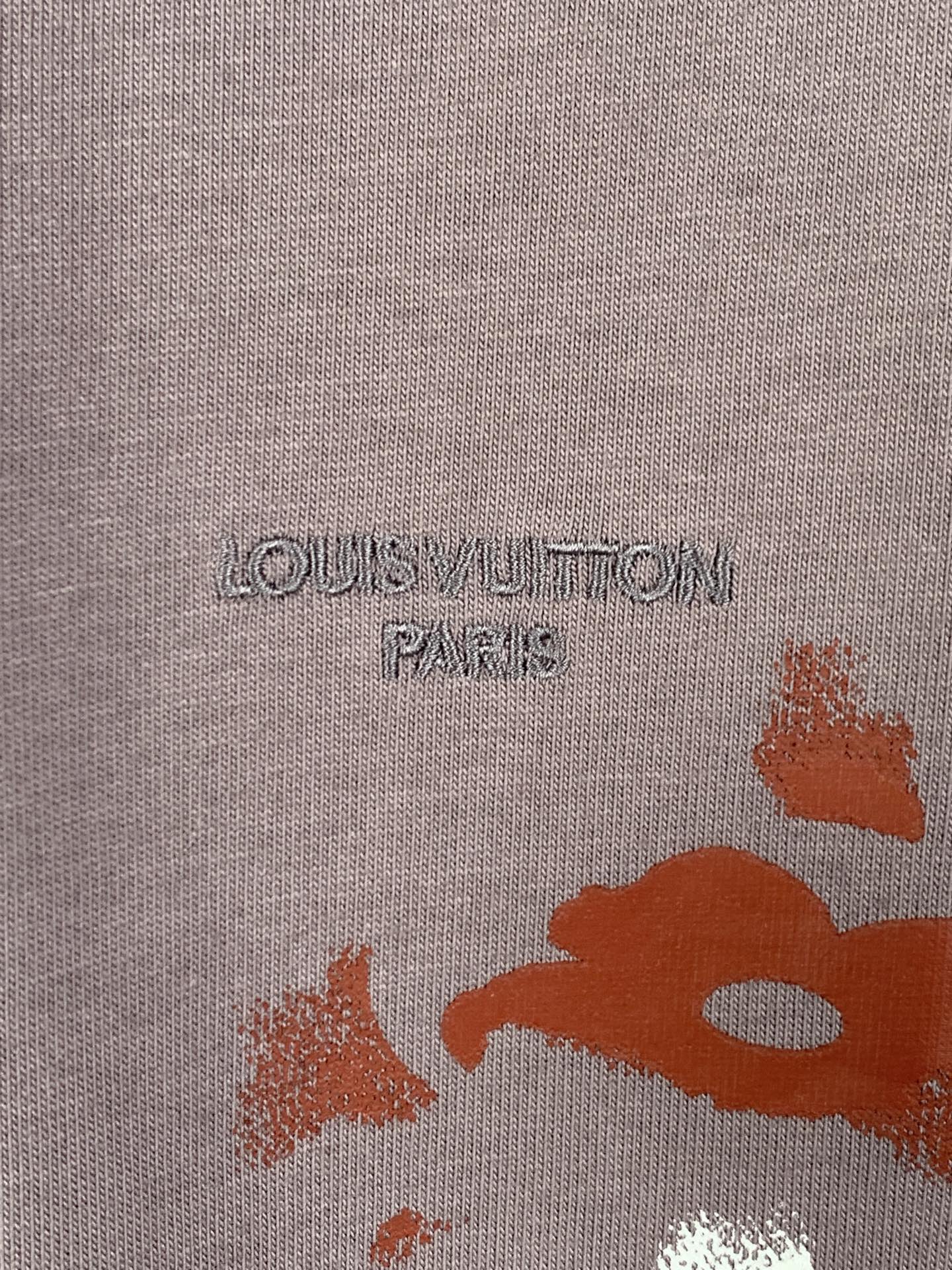 Louis Vuitton LOUIS VUITTON 路易 LV / Arty 喷墨涂鸦LV标识图案短袖T恤