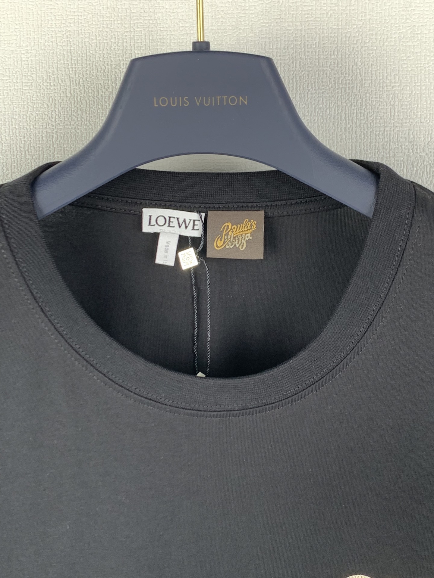 Loewe LOEWE/罗意威 双色Anagram刺绣 logo短袖T恤
