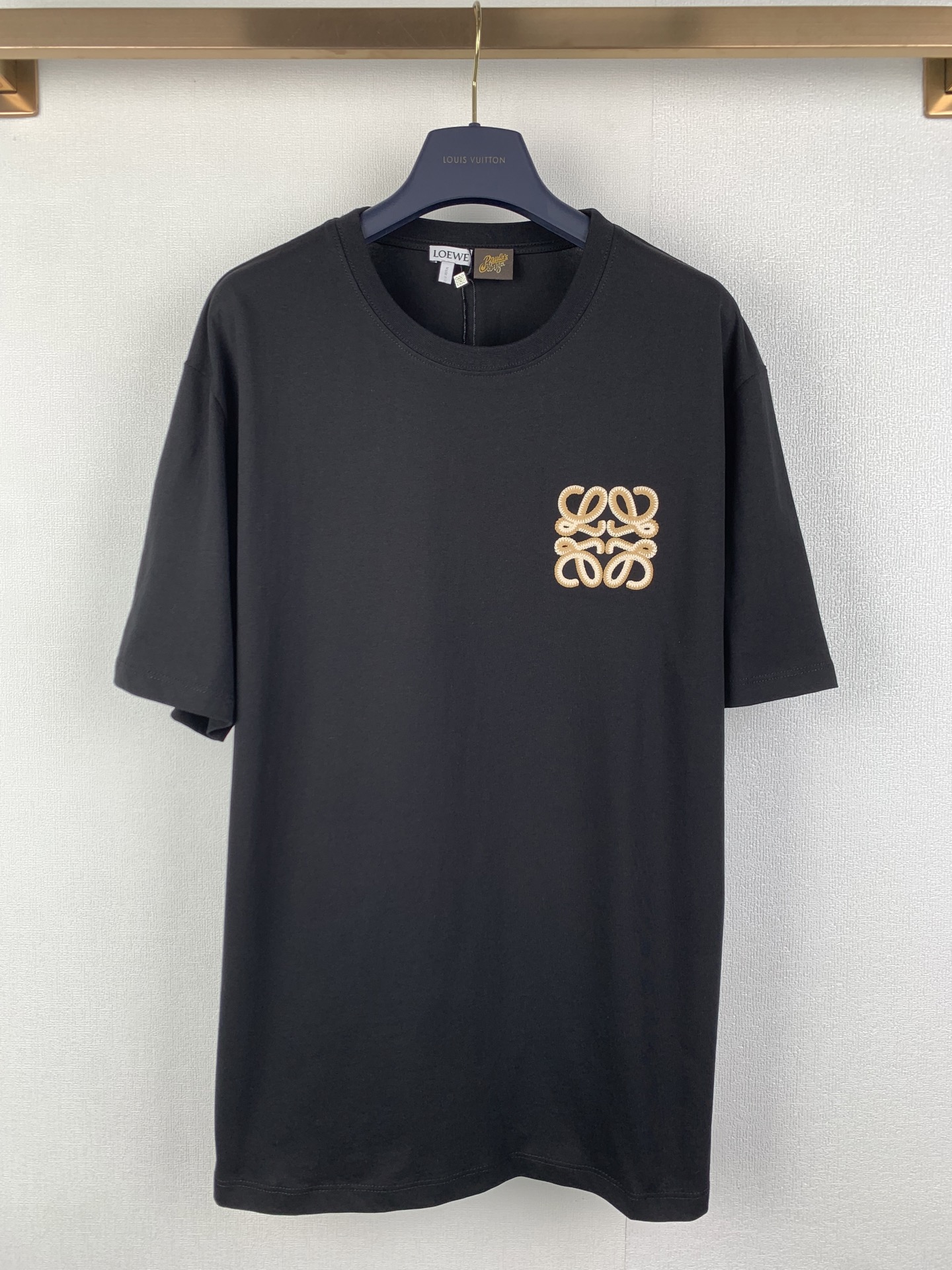 Loewe LOEWE/罗意威 双色Anagram刺绣 logo短袖T恤
