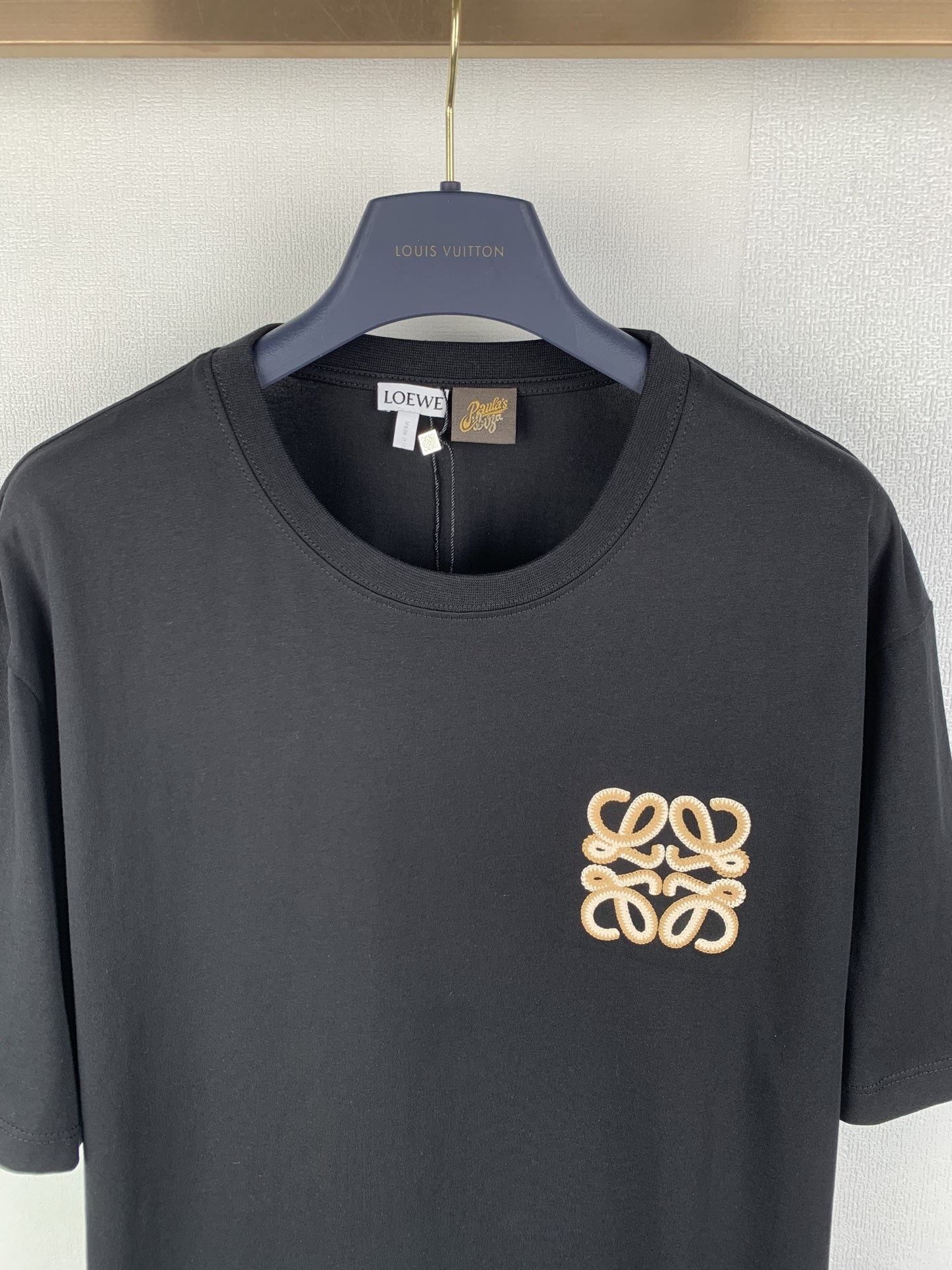 Loewe LOEWE/罗意威 双色Anagram刺绣 logo短袖T恤