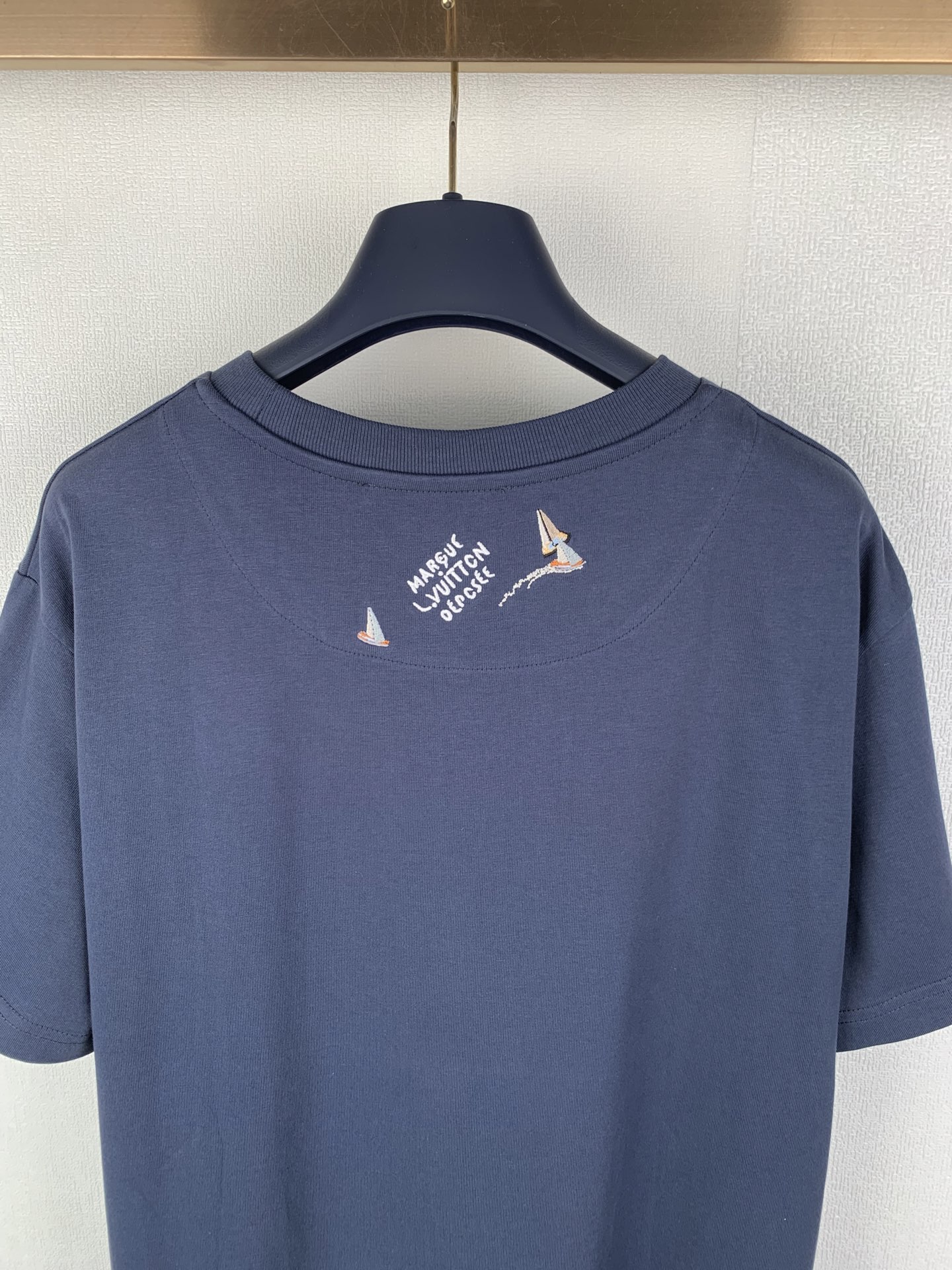 Louis Vuitton LOUIS VUITTON 路易 LV 25SS刺绣帆船棉质短袖T恤