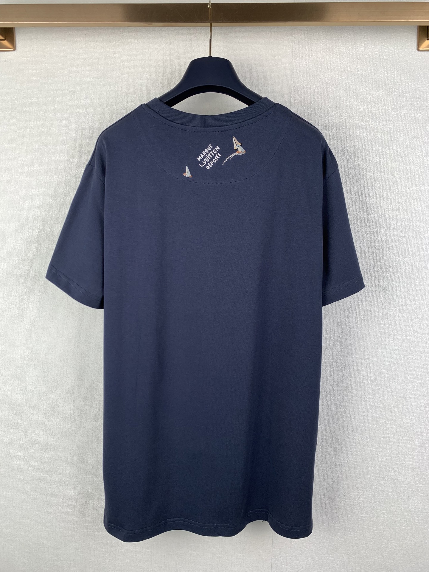 Louis Vuitton LOUIS VUITTON 路易 LV 25SS刺绣帆船棉质短袖T恤