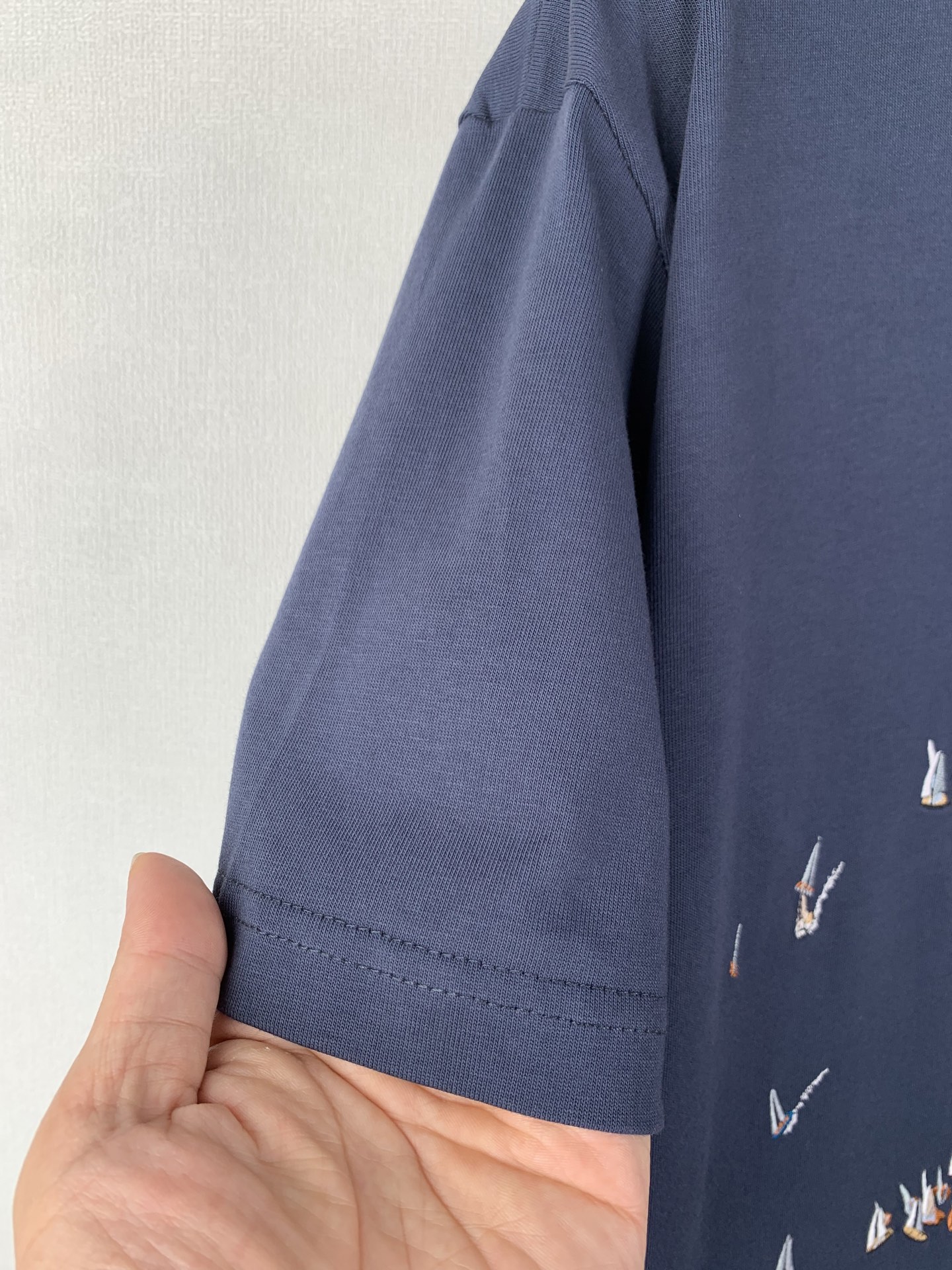 Louis Vuitton LOUIS VUITTON 路易 LV 25SS刺绣帆船棉质短袖T恤