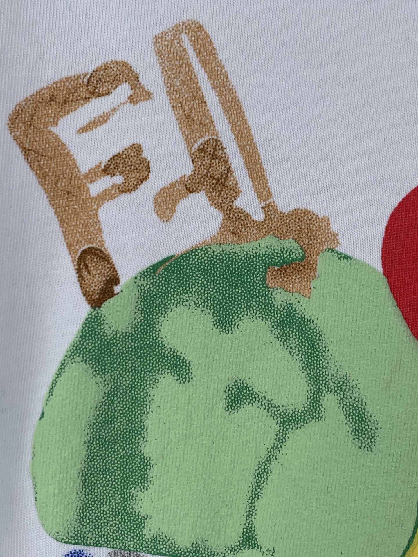 Fendi FENDI/芬迪 夏日冰淇淋发泡印花短袖T恤