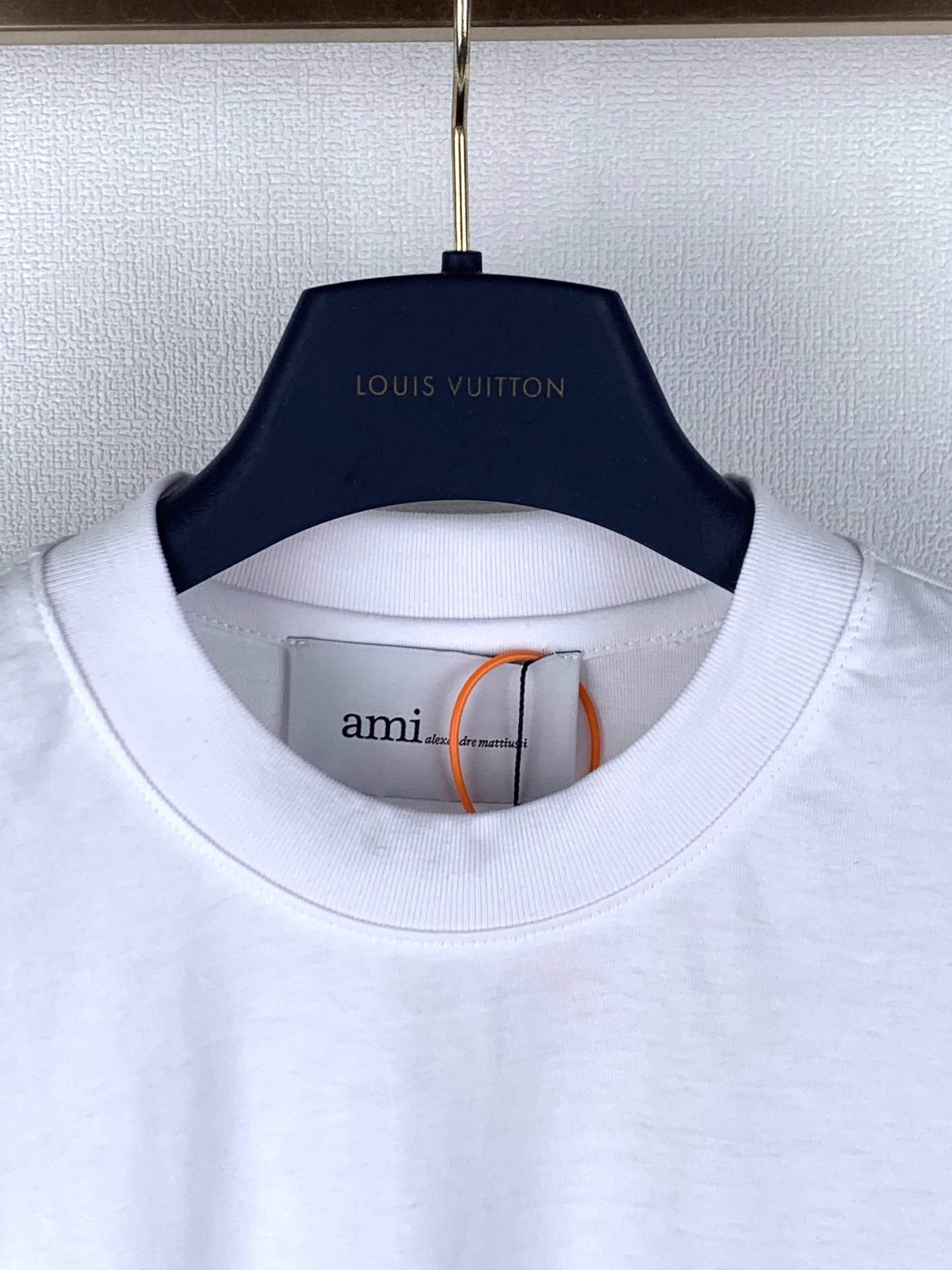 Ami Paris Ami Paris 标识刺绣短袖T恤