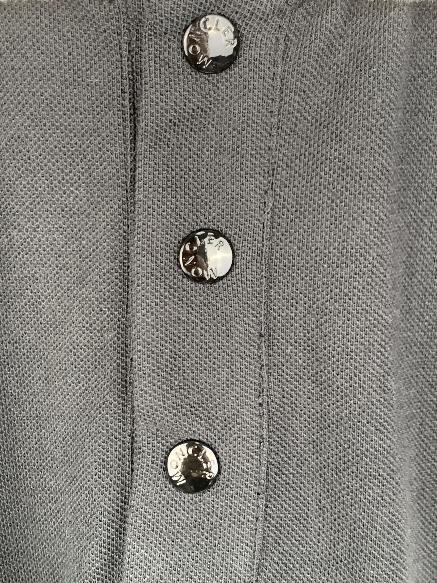 Moncler MONCLER 蒙口大徽标字母刺绣短袖POLO衫