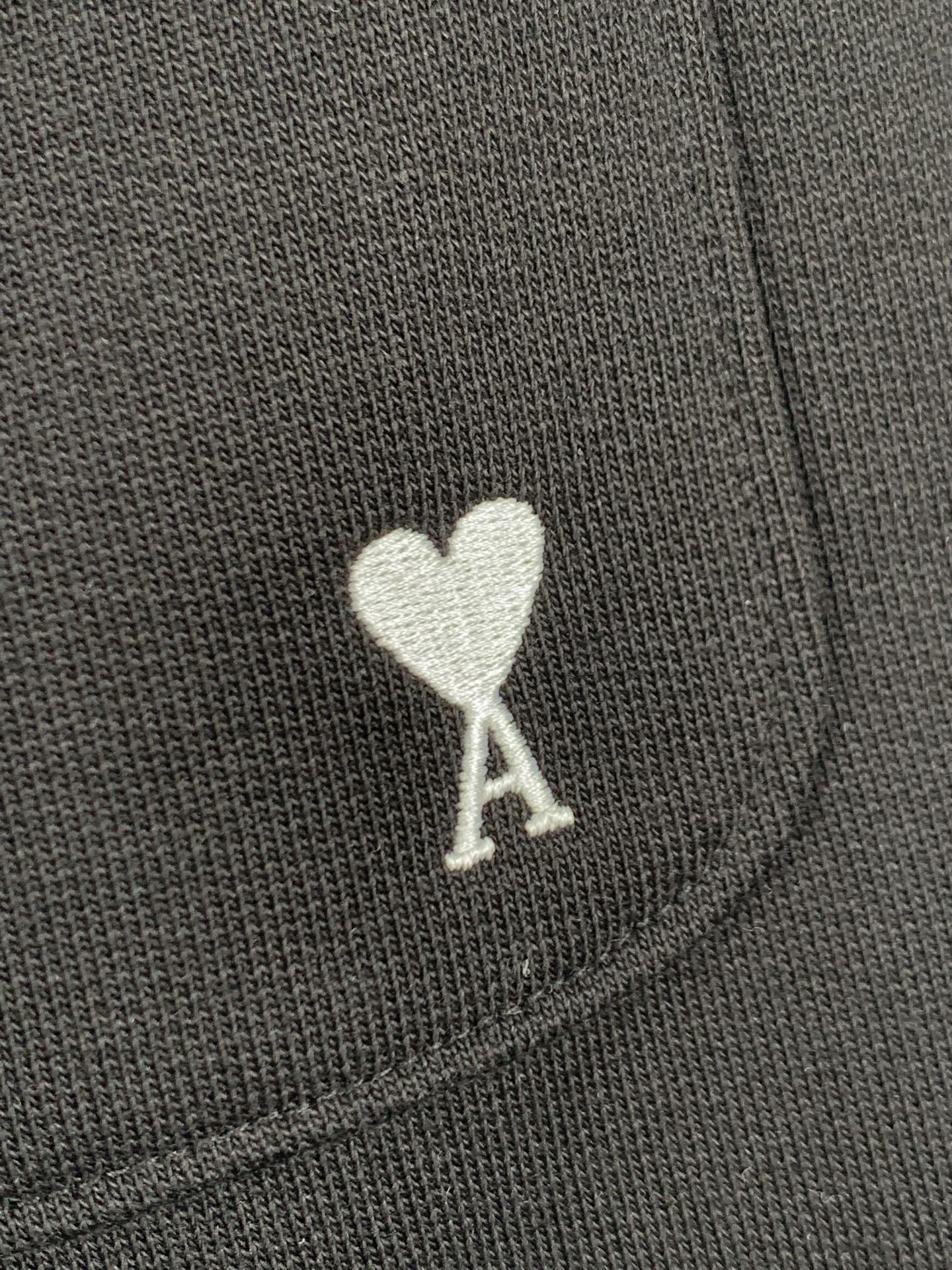 Ami Paris Ami Paris 26SS撞色刺绣ADC运动休闲短裤