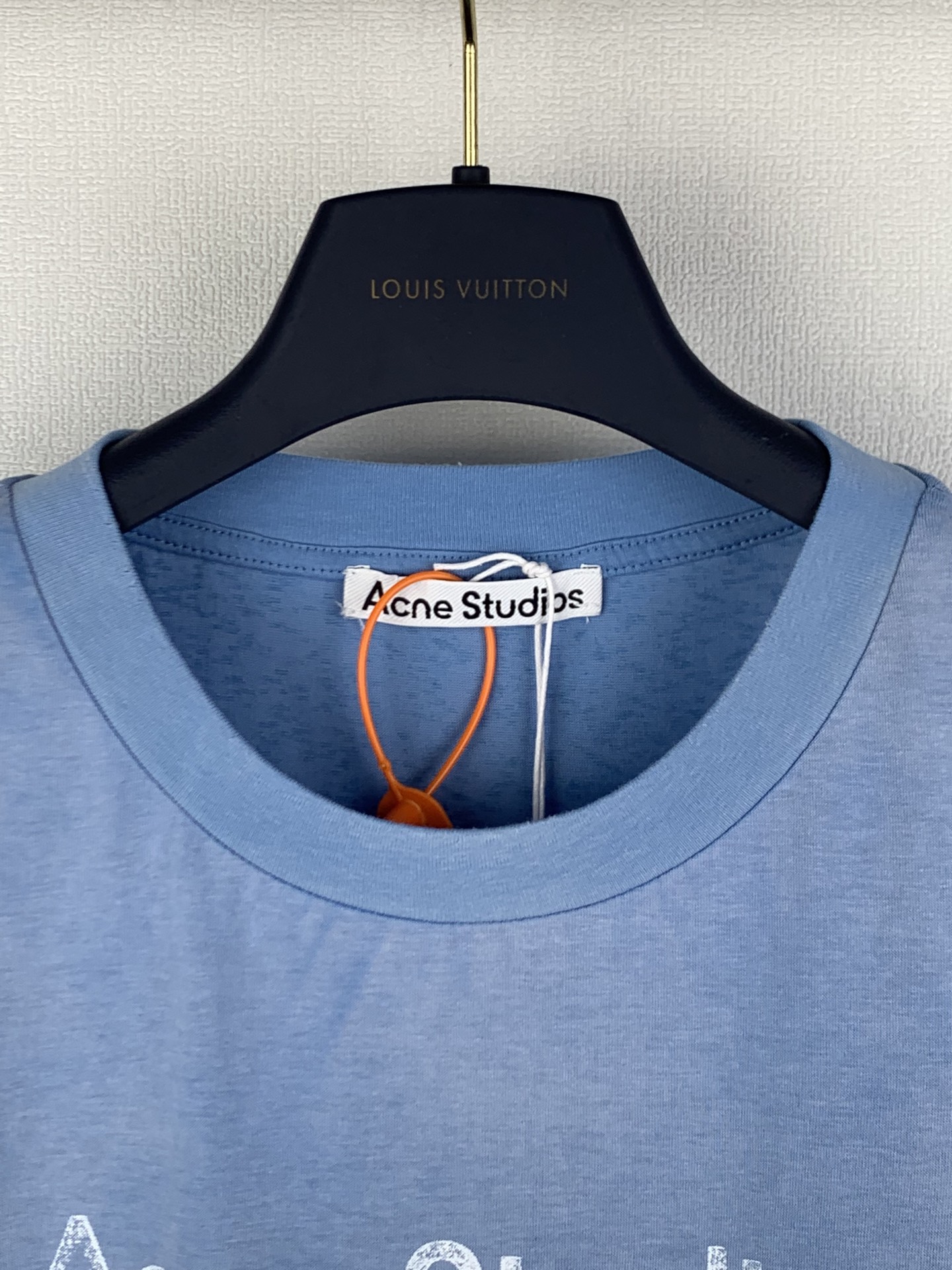 Acne Studios ACNE Studios 喷绘做旧徽标印花短袖T恤