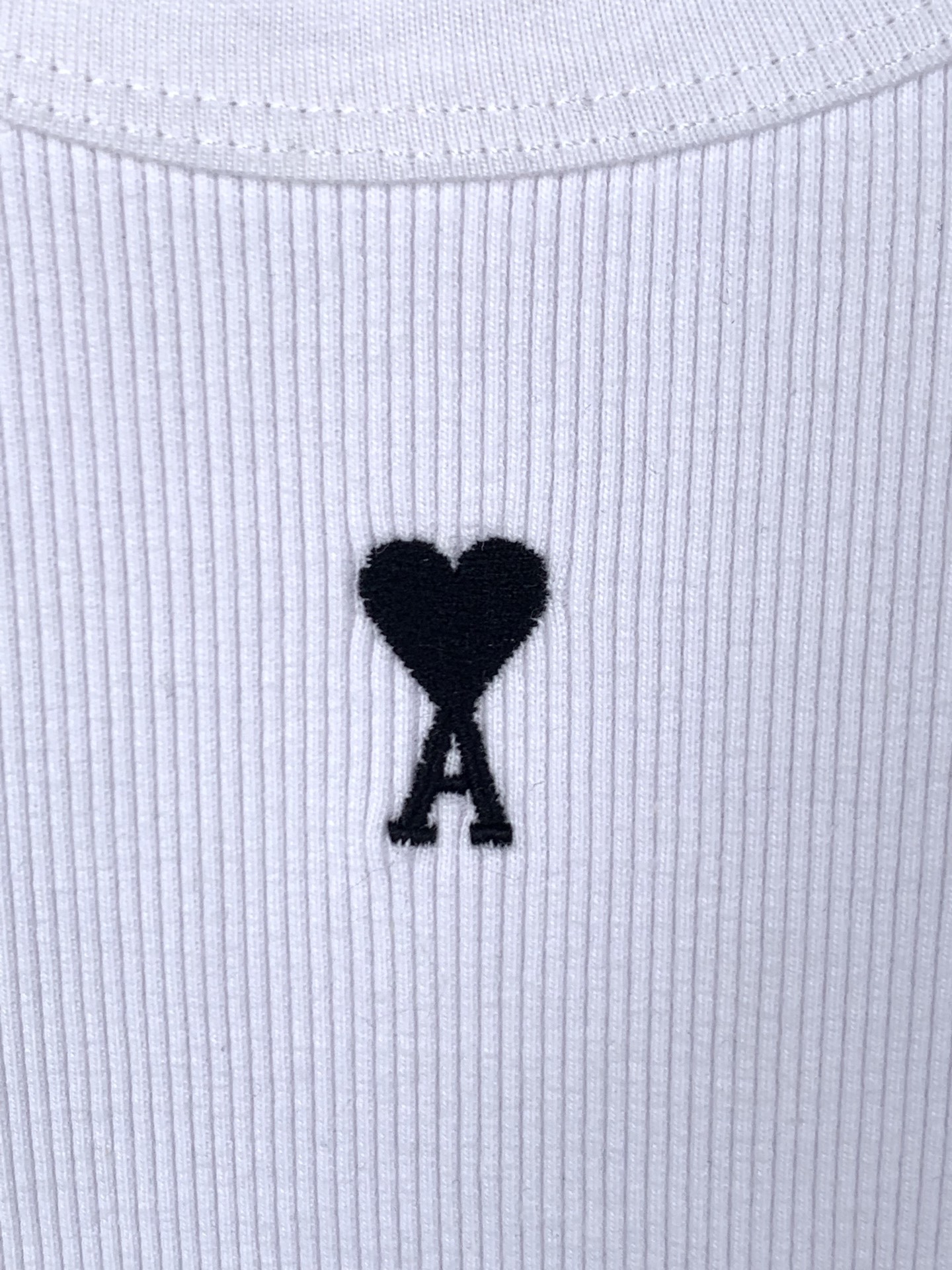 Ami Paris AMIParis 标识刺绣背心