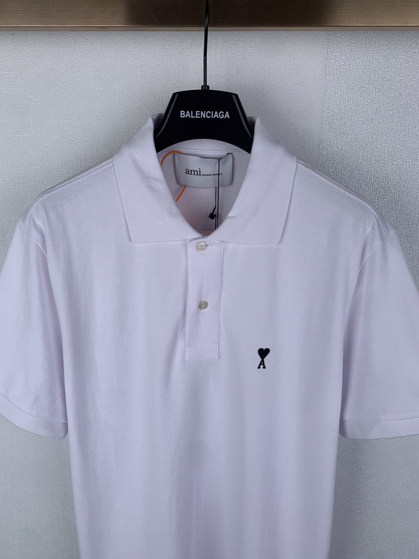 Ami Paris AMI Paris 标识刺绣短袖Polo衫