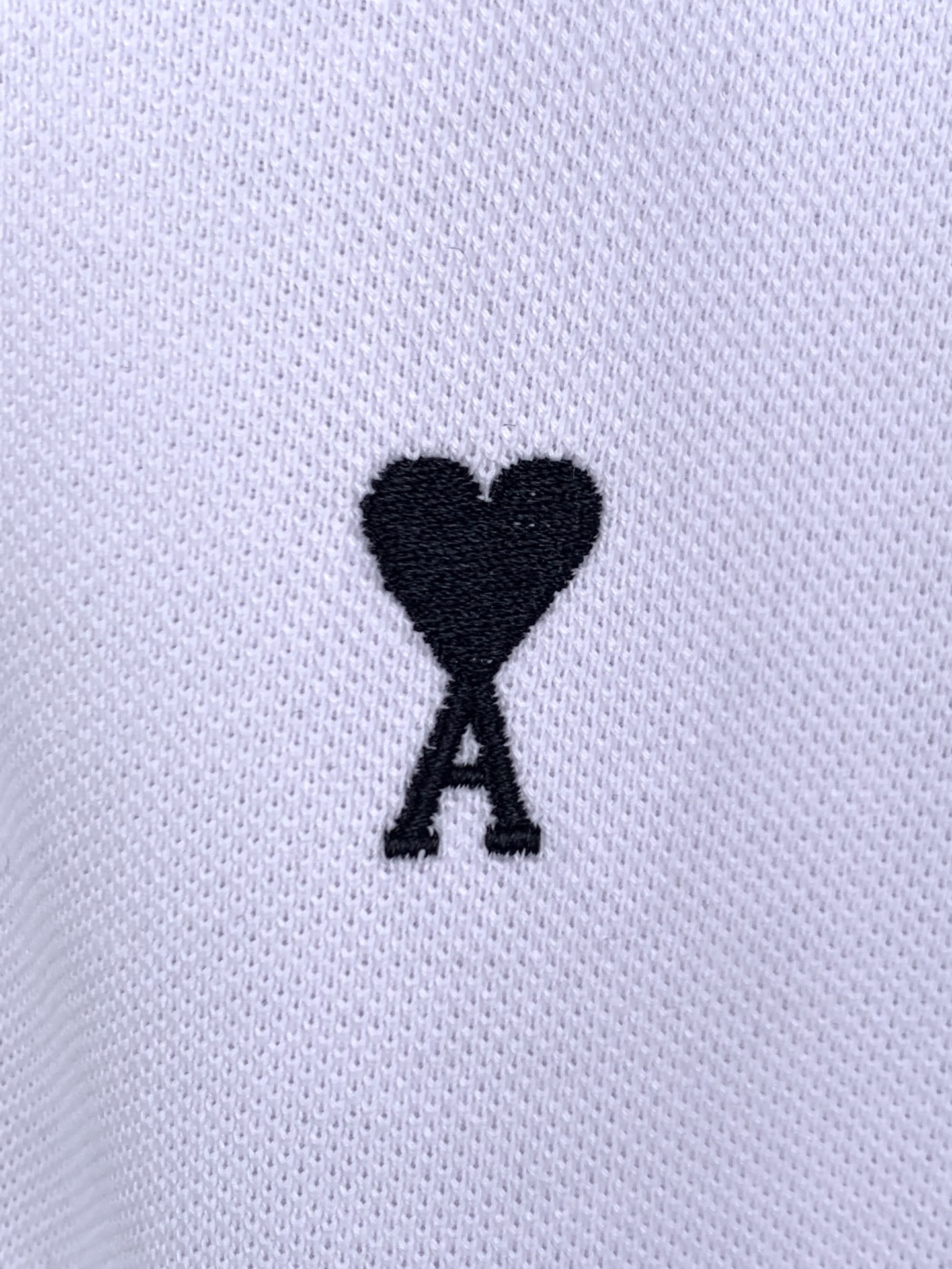Ami Paris AMI Paris 标识刺绣短袖Polo衫