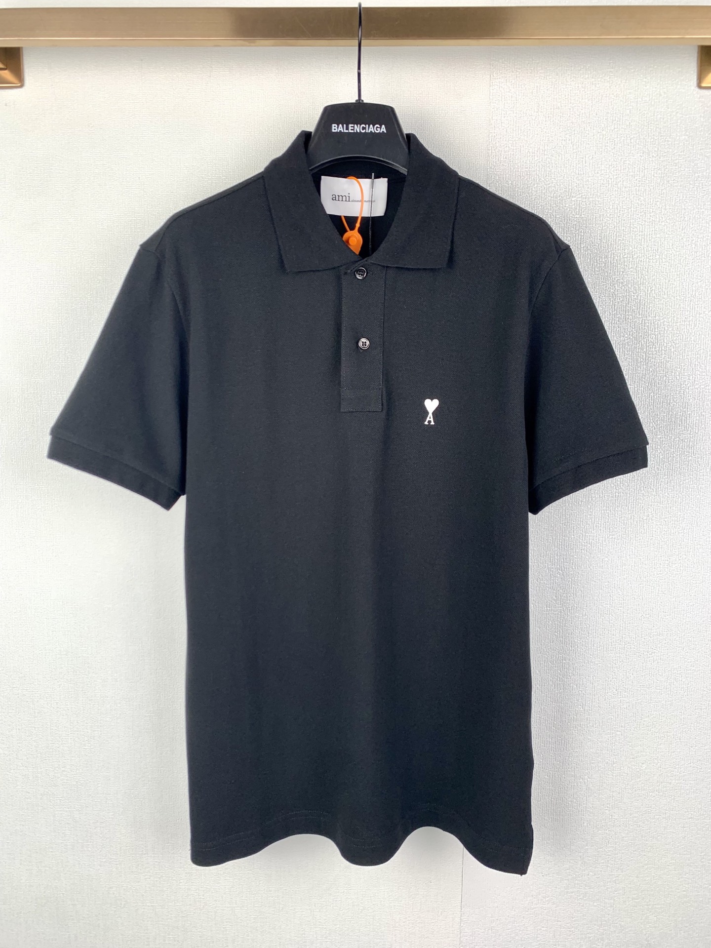 Ami Paris AMI Paris 标识刺绣短袖Polo衫