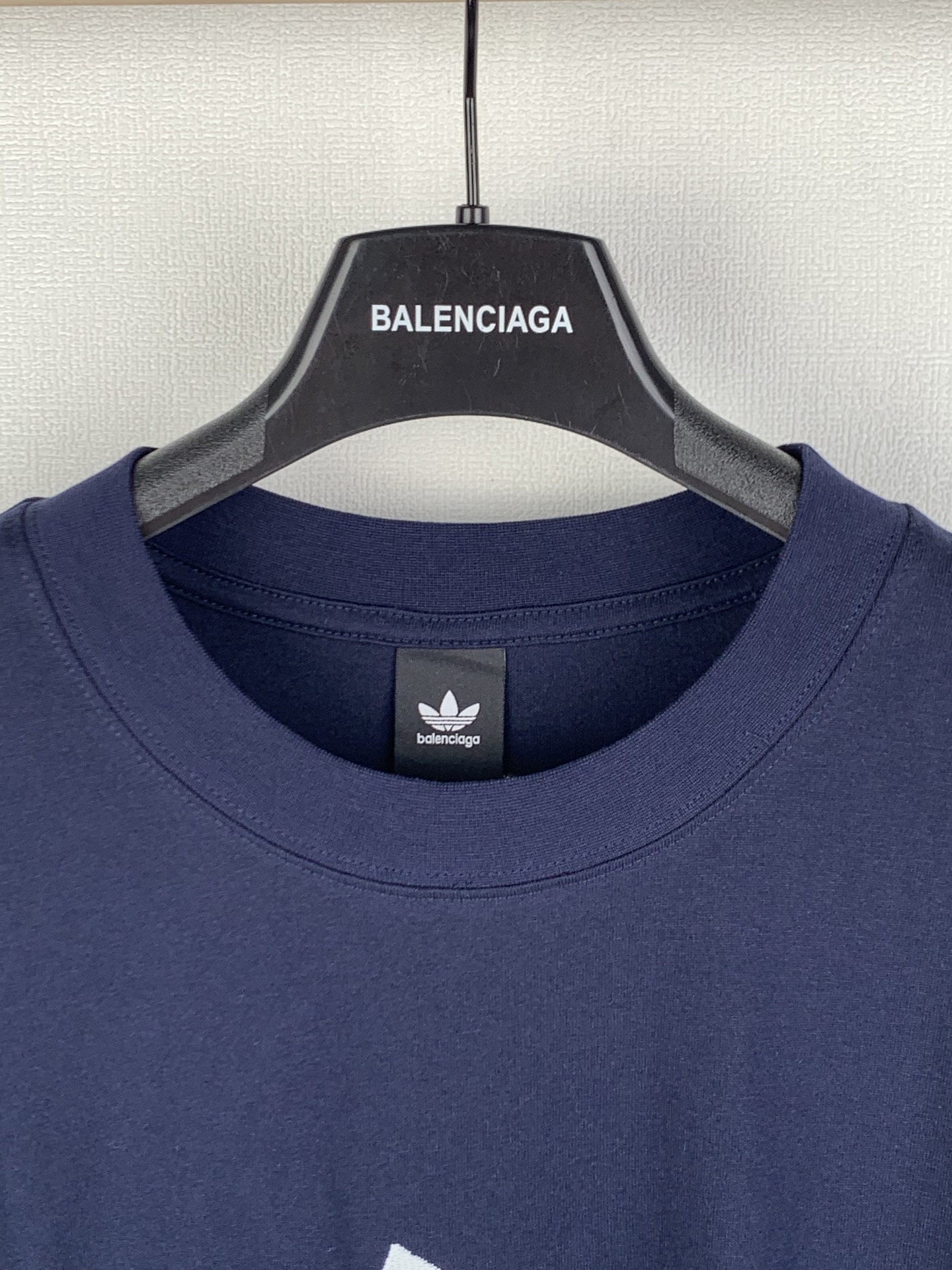Balenciaga BALENCIAGA 巴黎世家联名阿迪镜反刺绣双面短袖T恤