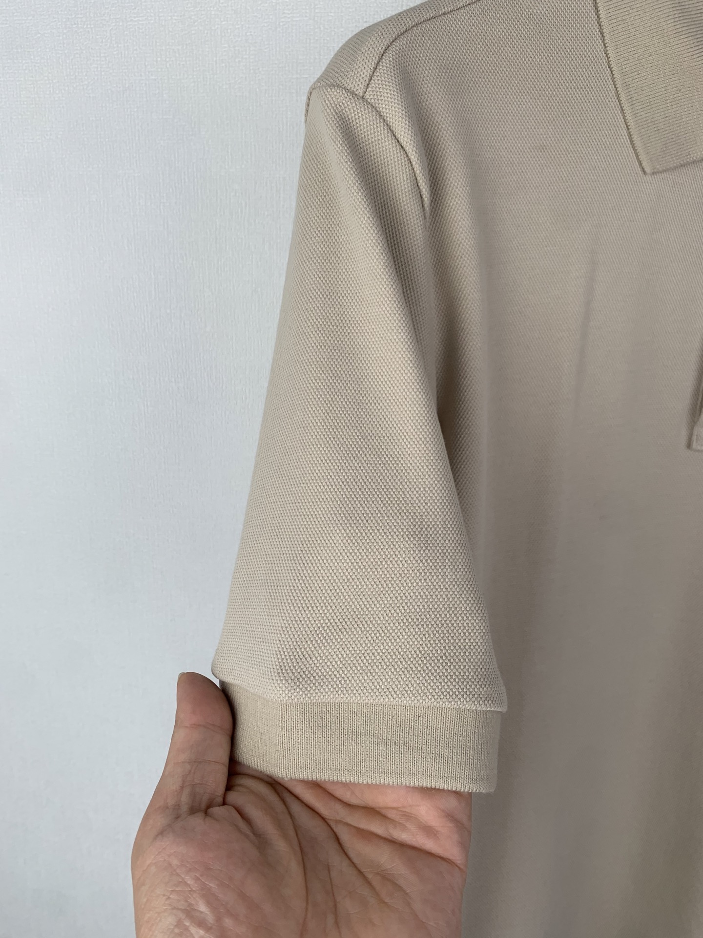 Moncler MONCLER/蒙口 26SS棉质徽标字母三粒扣Polo衫