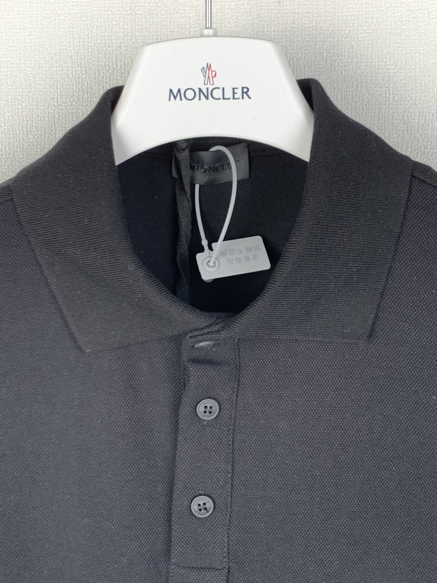 Moncler MONCLER/蒙口 26SS棉质徽标字母三粒扣Polo衫