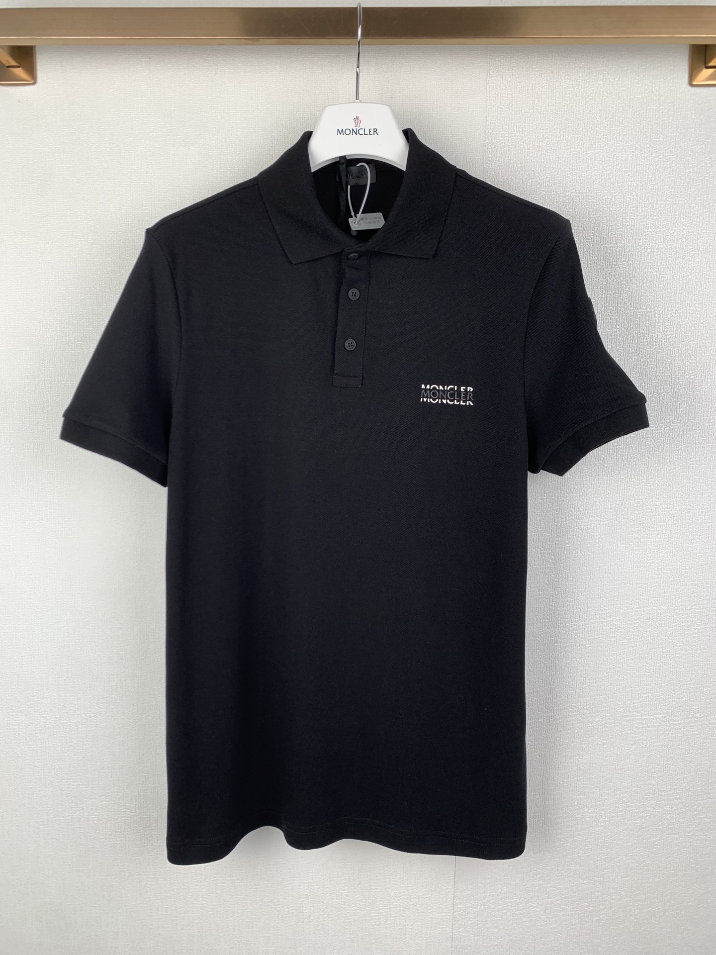 Moncler MONCLER/蒙口 26SS棉质徽标字母三粒扣Polo衫