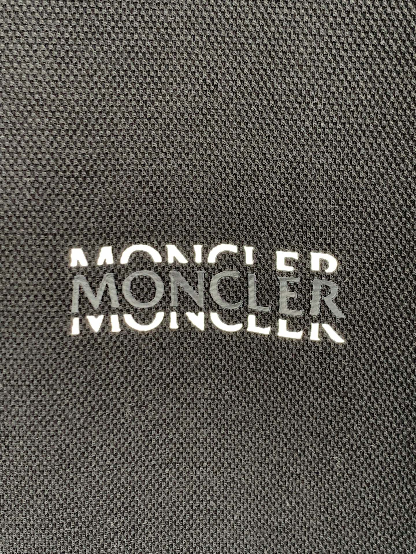 Moncler MONCLER/蒙口 26SS棉质徽标字母三粒扣Polo衫