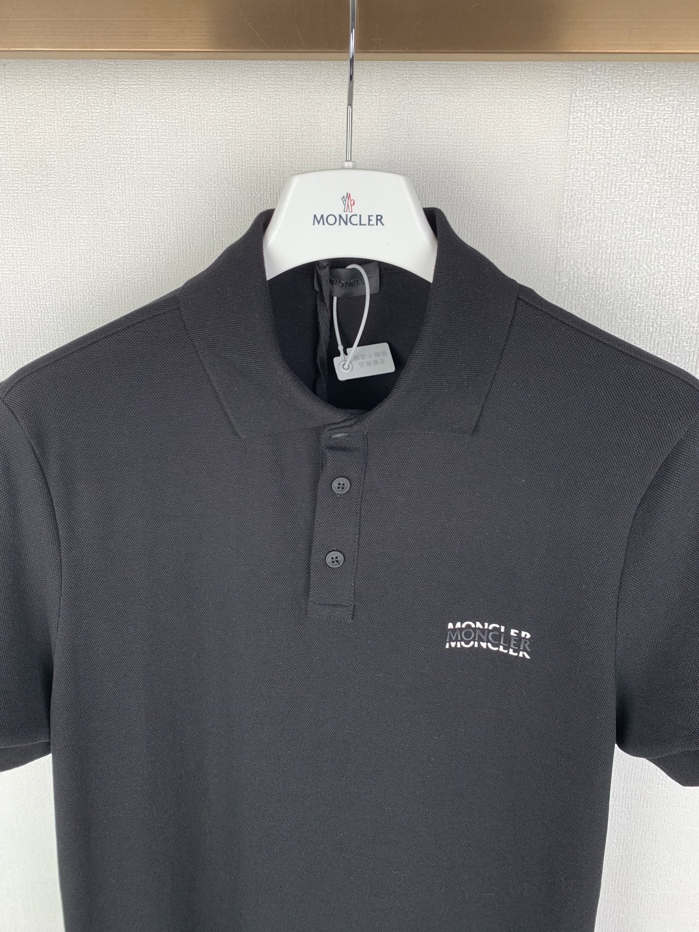 Moncler MONCLER/蒙口 26SS棉质徽标字母三粒扣Polo衫