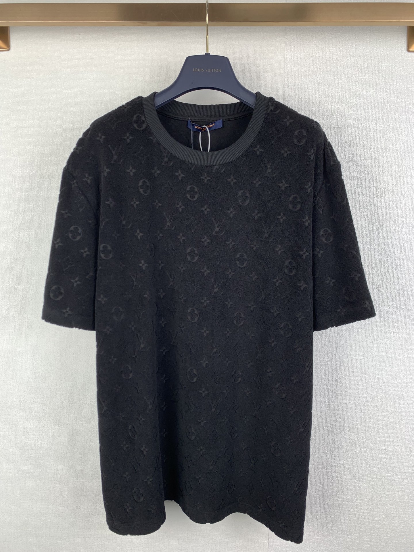 Louis Vuitton LOUIS VUITTON 路易 LV 25SS MONOGRAM毛圈布短袖T恤