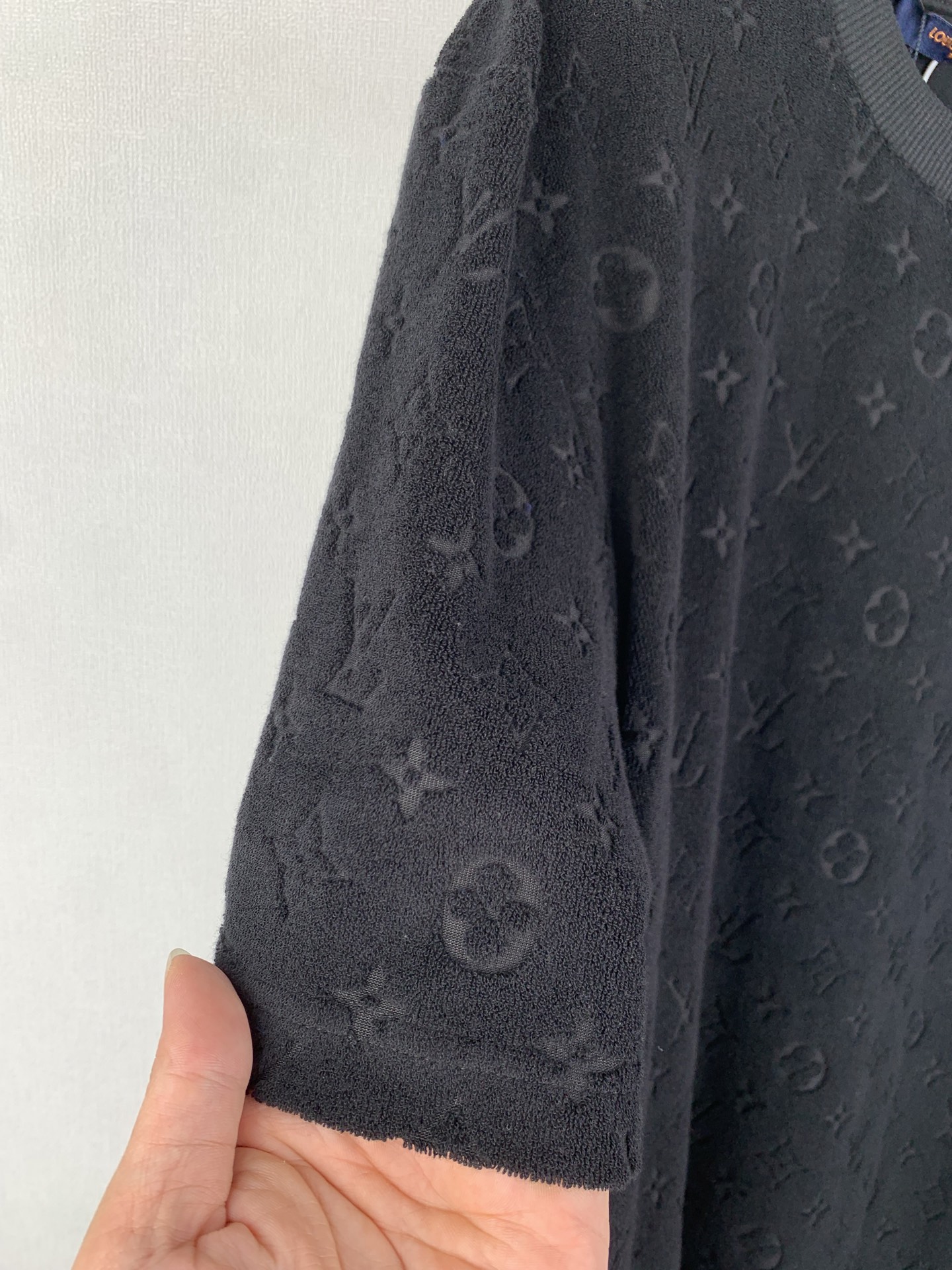 Louis Vuitton LOUIS VUITTON 路易 LV 25SS MONOGRAM毛圈布短袖T恤