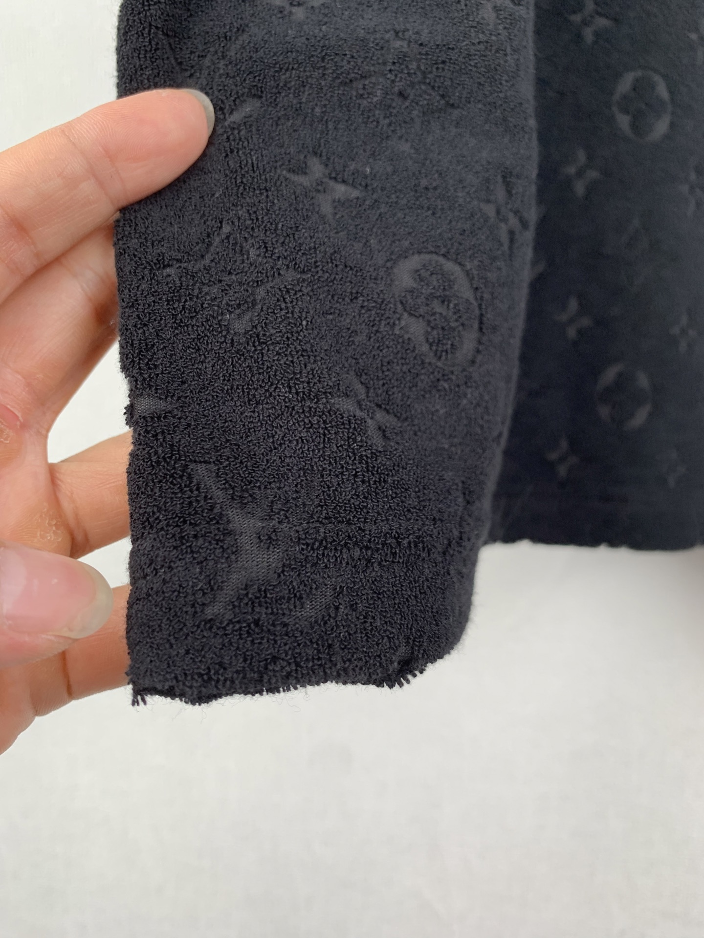 Louis Vuitton LOUIS VUITTON 路易 LV 25SS MONOGRAM毛圈布短袖T恤