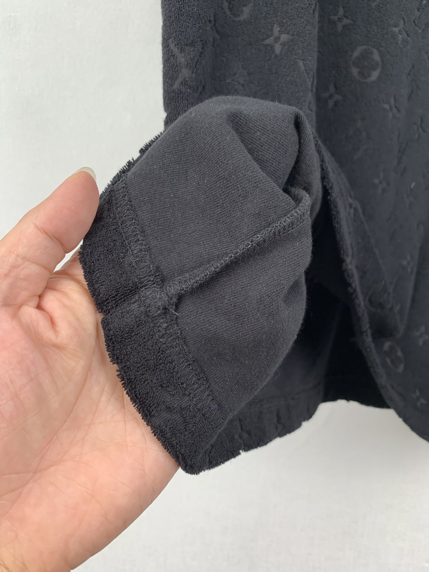 Louis Vuitton LOUIS VUITTON 路易 LV 25SS MONOGRAM毛圈布短袖T恤