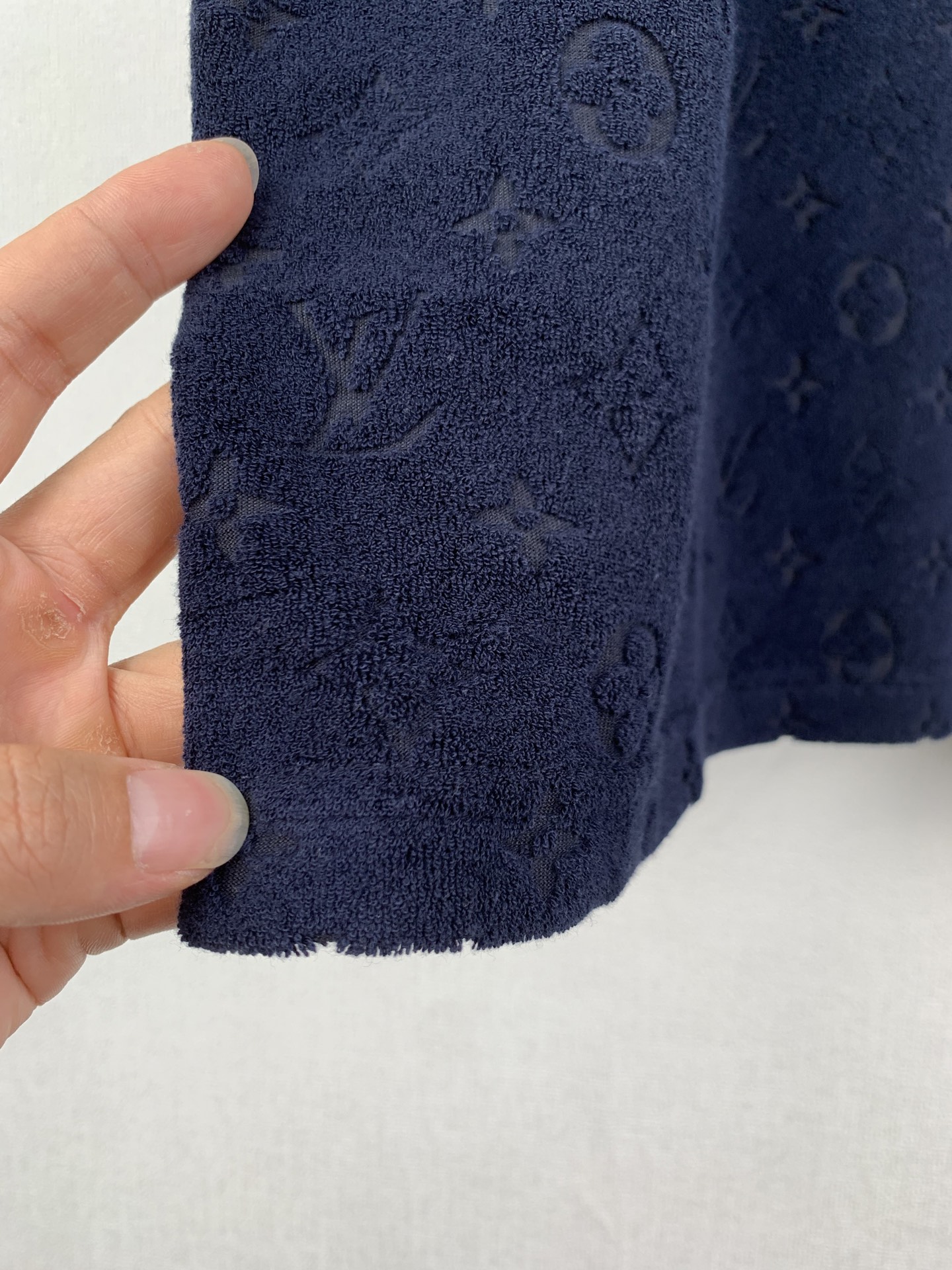 Louis Vuitton LOUIS VUITTON 路易 LV 25SS MONOGRAM毛圈布短袖T恤