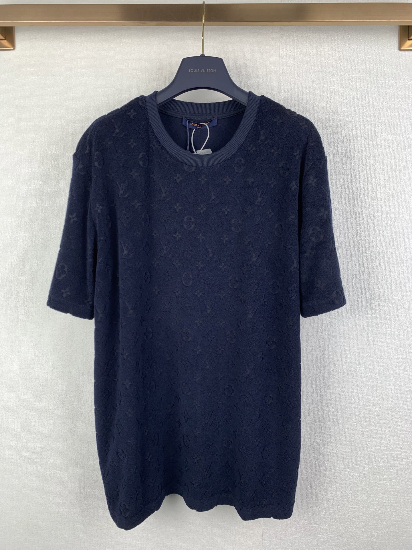Louis Vuitton LOUIS VUITTON 路易 LV 25SS MONOGRAM毛圈布短袖T恤