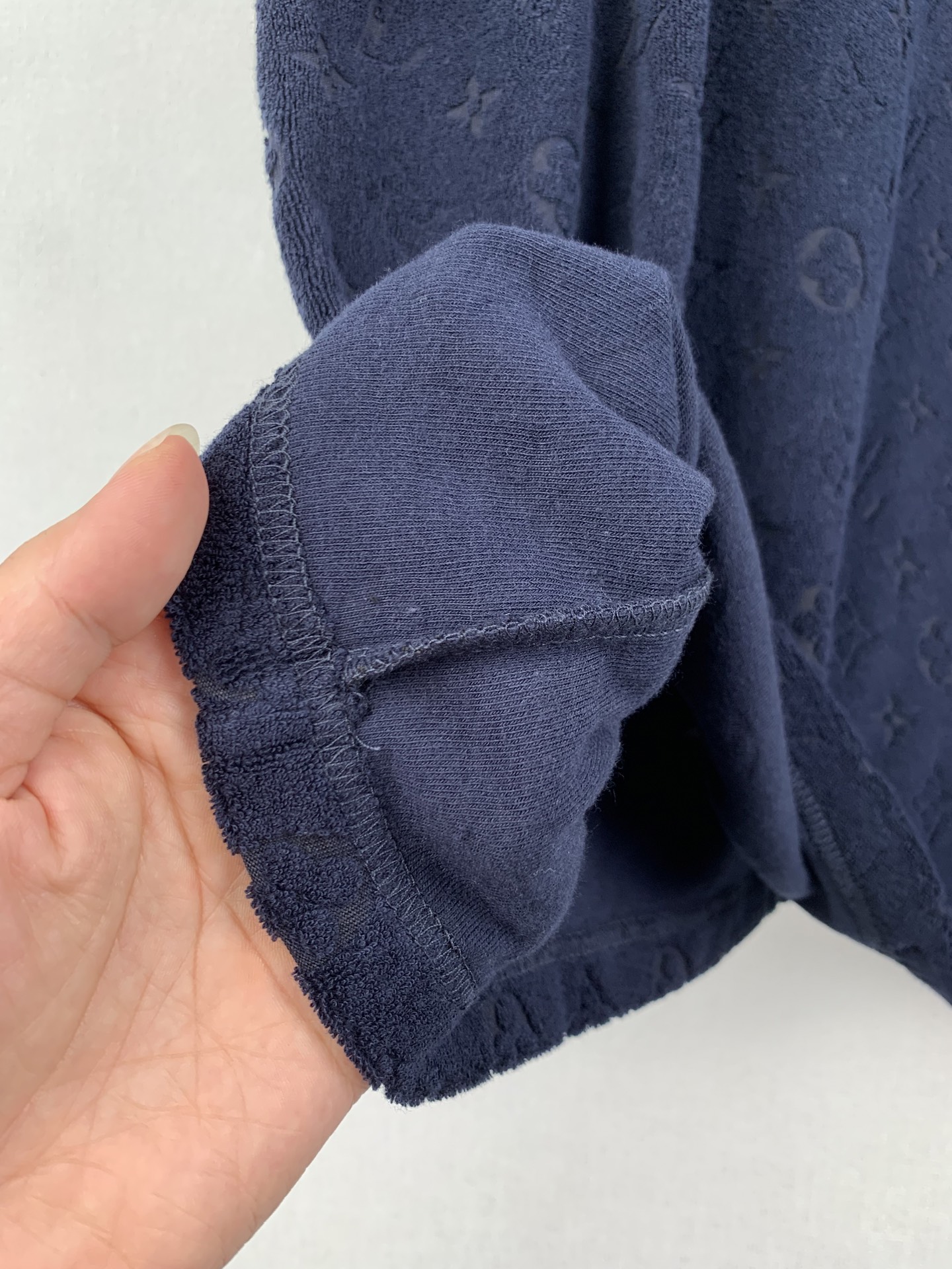 Louis Vuitton LOUIS VUITTON 路易 LV 25SS MONOGRAM毛圈布短袖T恤
