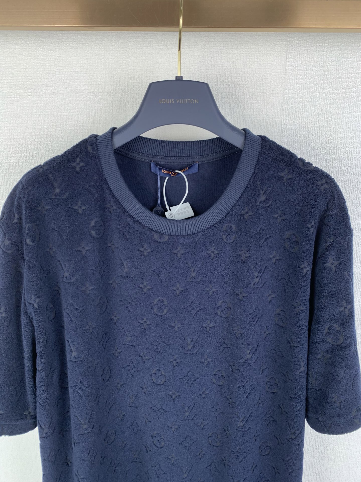 Louis Vuitton LOUIS VUITTON 路易 LV 25SS MONOGRAM毛圈布短袖T恤