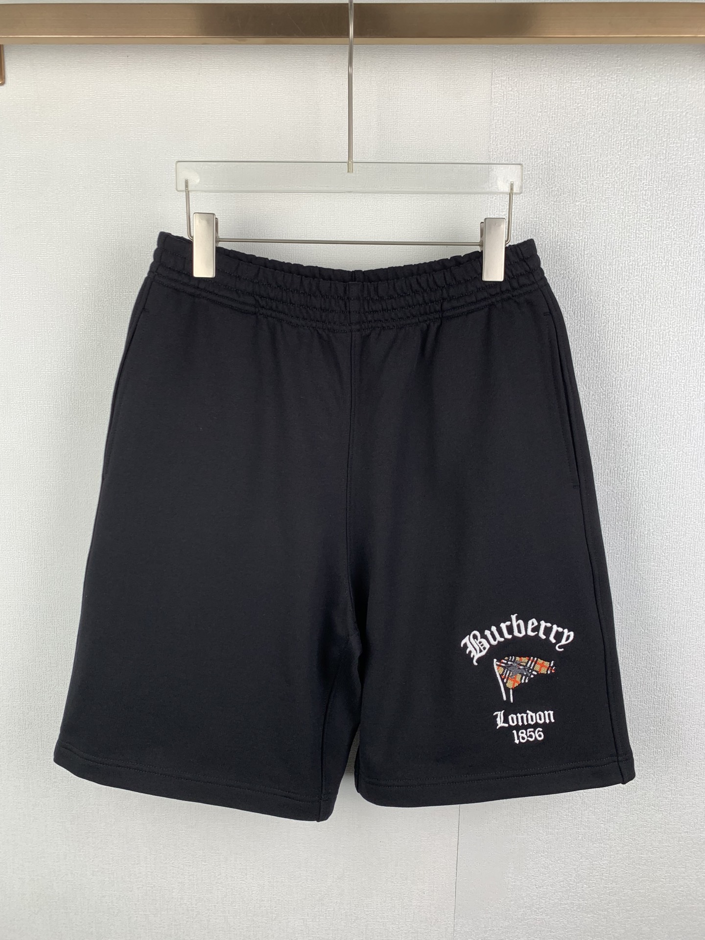 Burberry BURBERRY 巴宝莉 / 徽标长袖旗帜logo棉质休闲短裤