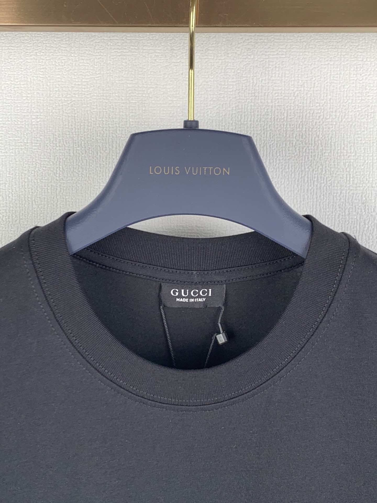 Gucci GUCCI/古驰 logo饰印花针织棉短袖T恤