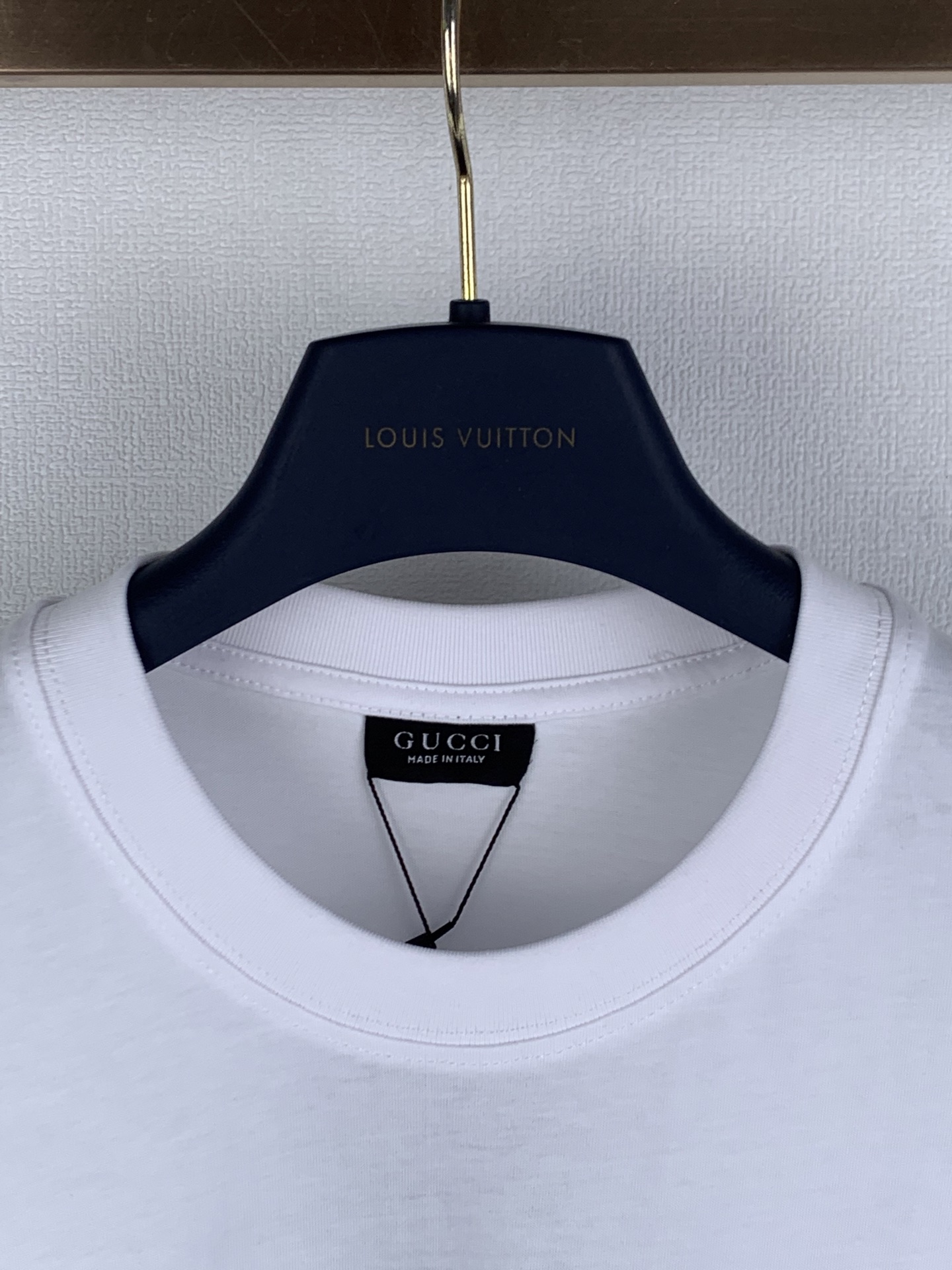 Gucci GUCCI/古驰 logo饰印花针织棉短袖T恤
