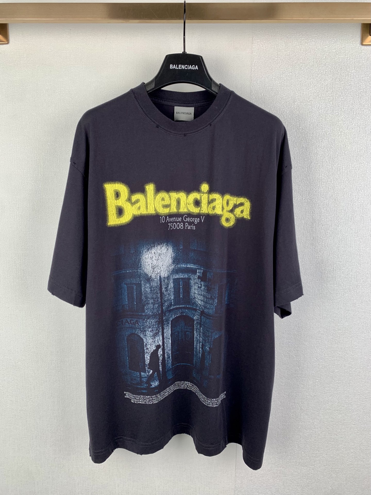 Balenciaga BALENCIAGA/巴黎世家 / THE ADDRESS 中版型宽松短袖T恤