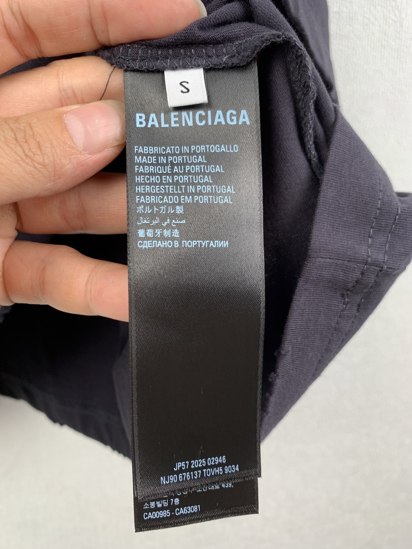 Balenciaga BALENCIAGA/巴黎世家 / THE ADDRESS 中版型宽松短袖T恤