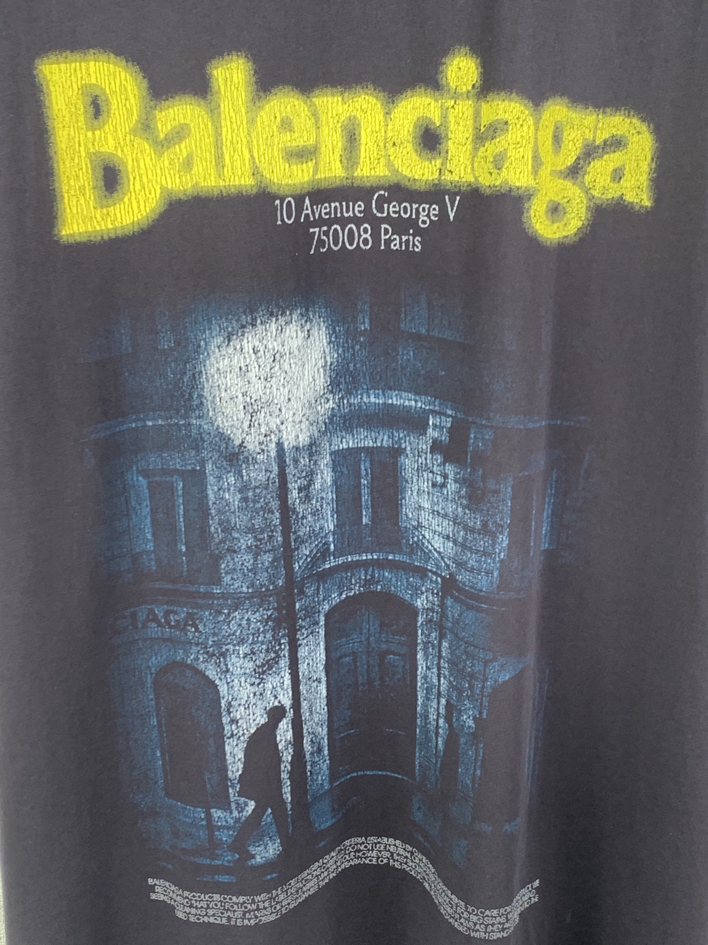 Balenciaga BALENCIAGA/巴黎世家 / THE ADDRESS 中版型宽松短袖T恤