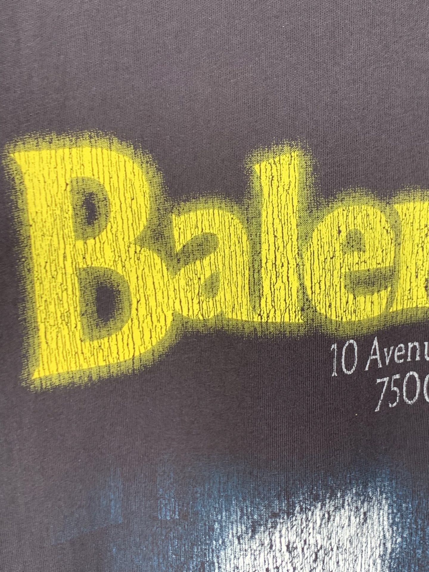 Balenciaga BALENCIAGA/巴黎世家 / THE ADDRESS 中版型宽松短袖T恤
