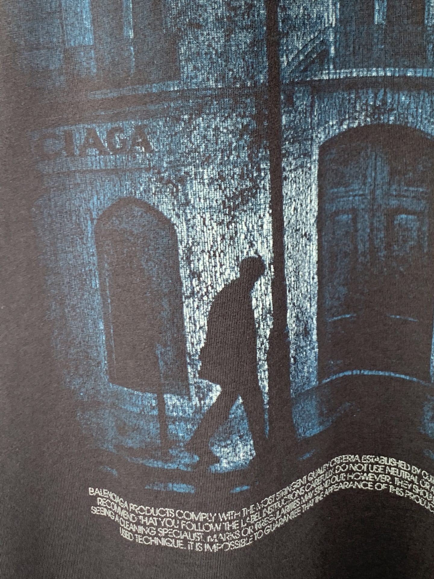 Balenciaga BALENCIAGA/巴黎世家 / THE ADDRESS 中版型宽松短袖T恤