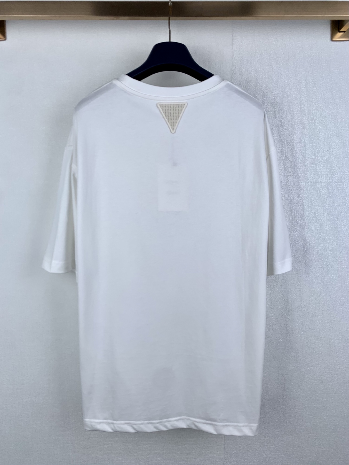 Bottega Veneta Bottega Veneta BV 葆蝶家 / 编织三角贴饰宽松版型T恤