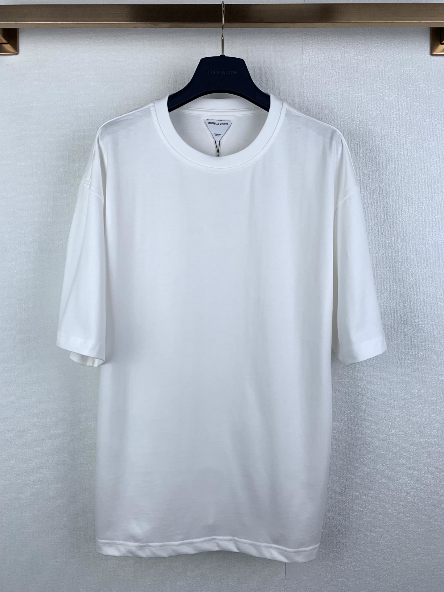 Bottega Veneta Bottega Veneta BV 葆蝶家 / 编织三角贴饰宽松版型T恤