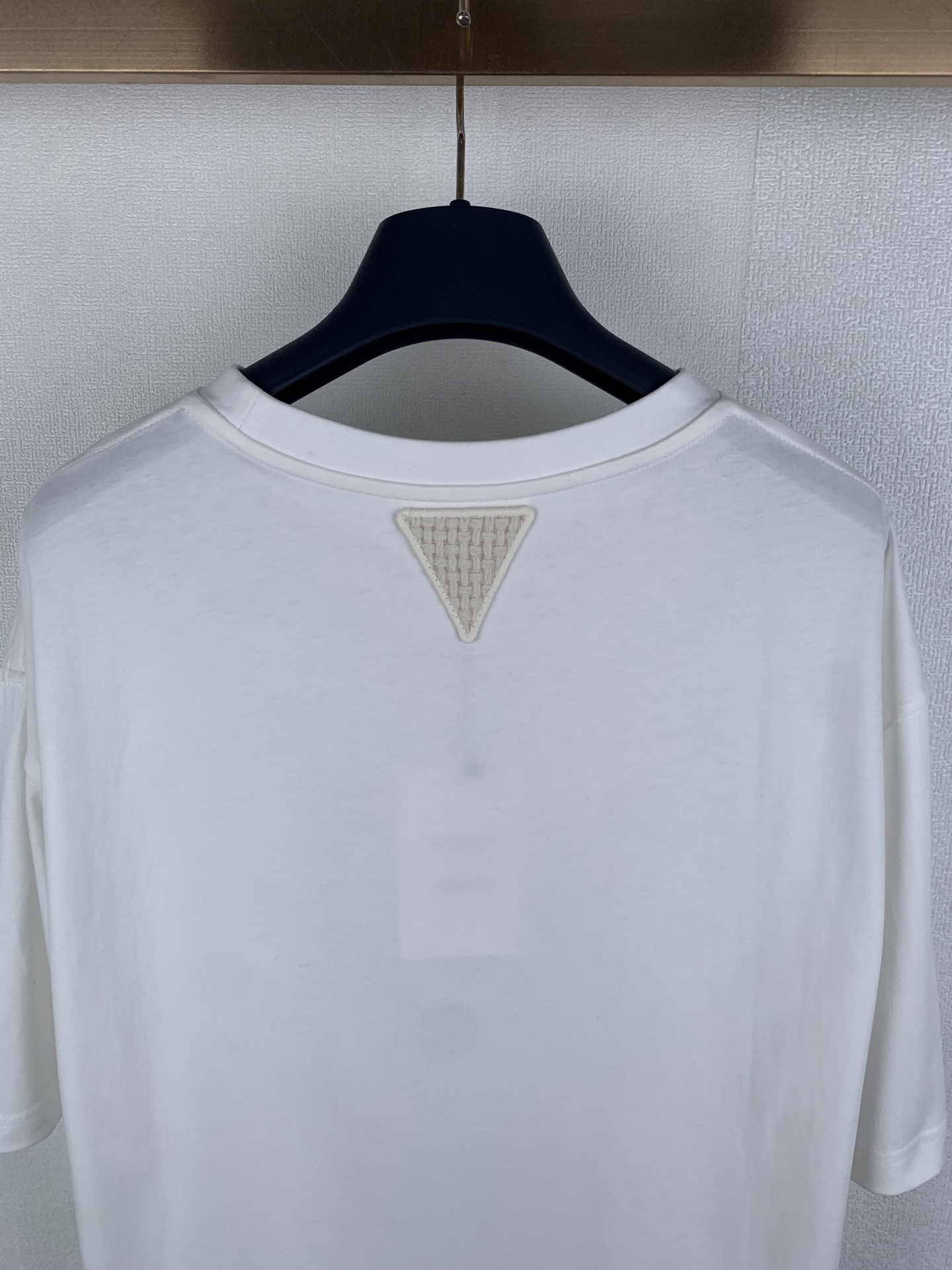 Bottega Veneta Bottega Veneta BV 葆蝶家 / 编织三角贴饰宽松版型T恤