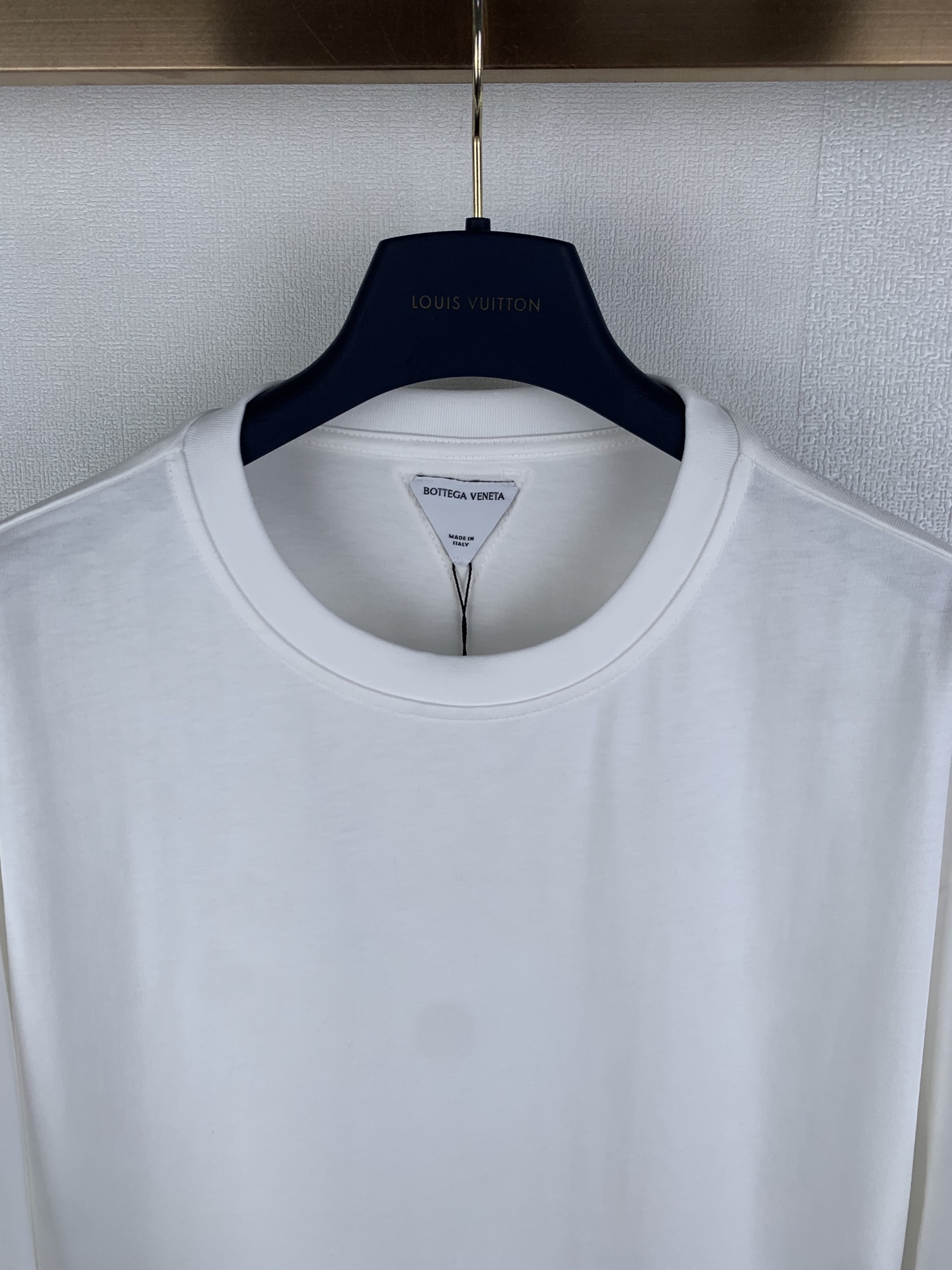 Bottega Veneta Bottega Veneta BV 葆蝶家 / 编织三角贴饰宽松版型T恤