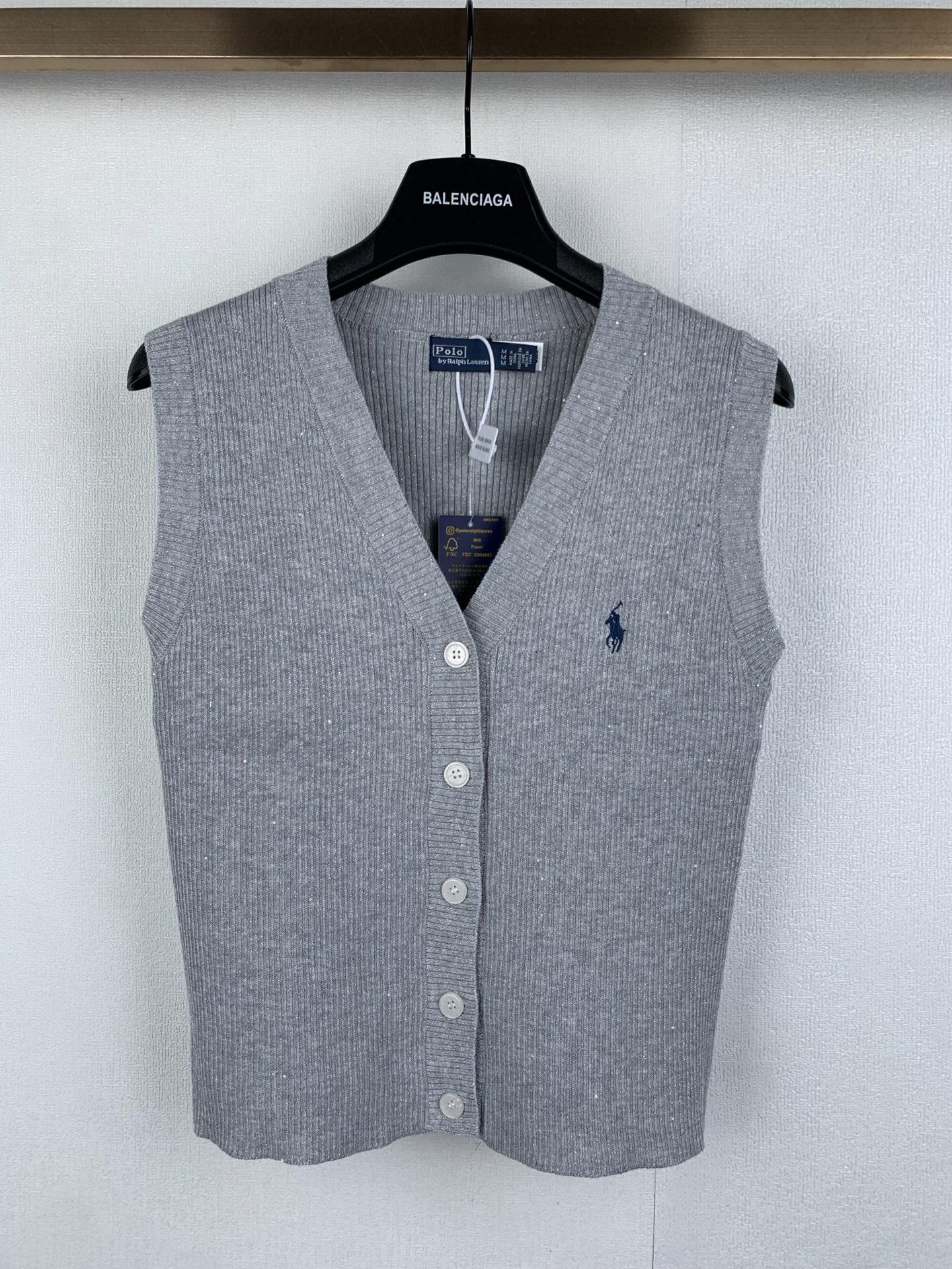 Ralph Lauren 拉夫劳伦 POLO 刺绣标识针织开衫 女款