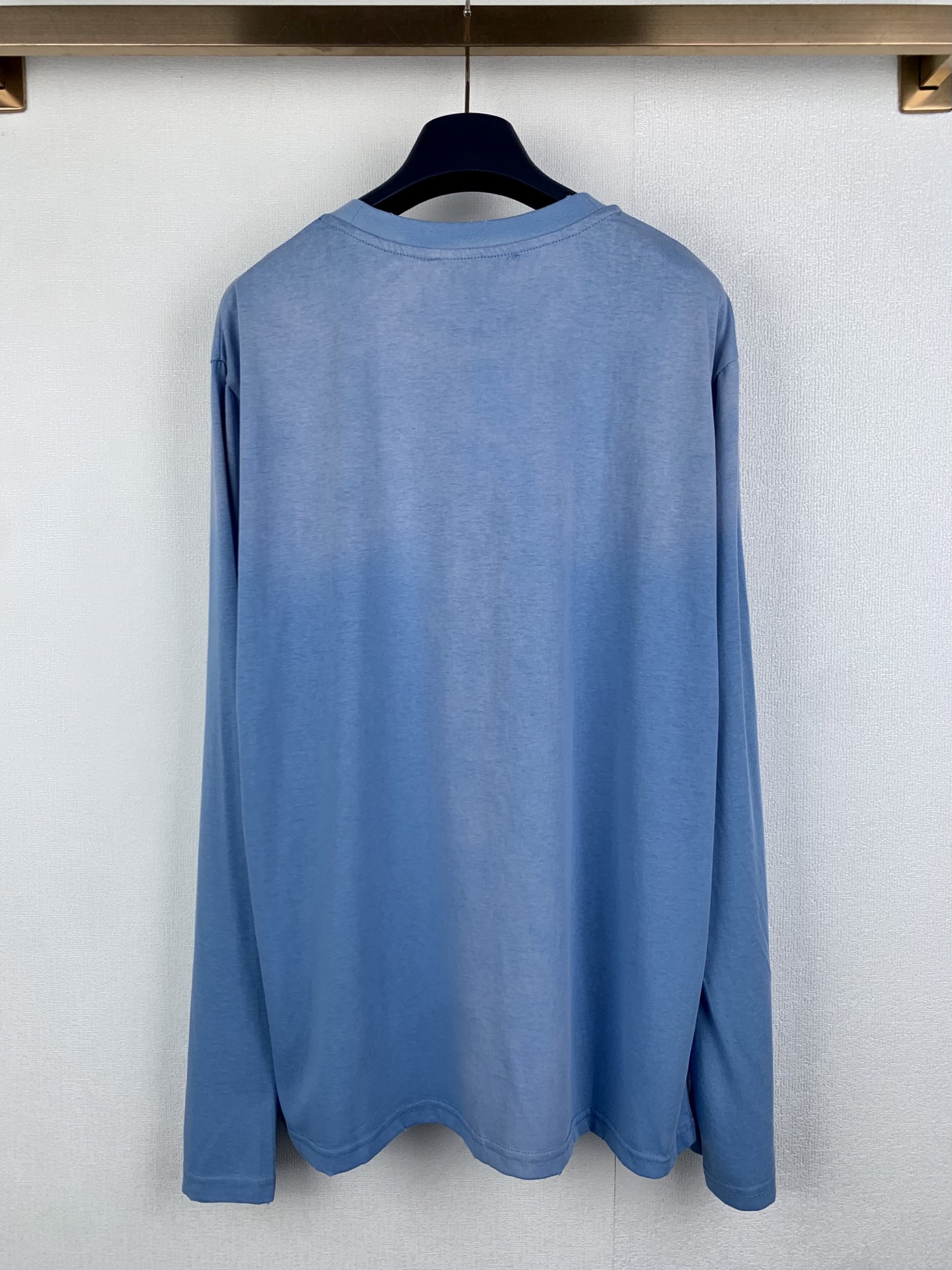 Acne Studios ACNE Studios 喷绘做旧印花徽标长袖T恤