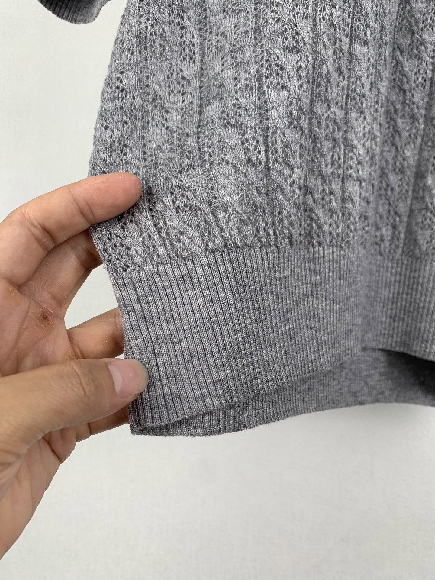 Thom Browne TB 汤姆布朗镂空针织开衫
