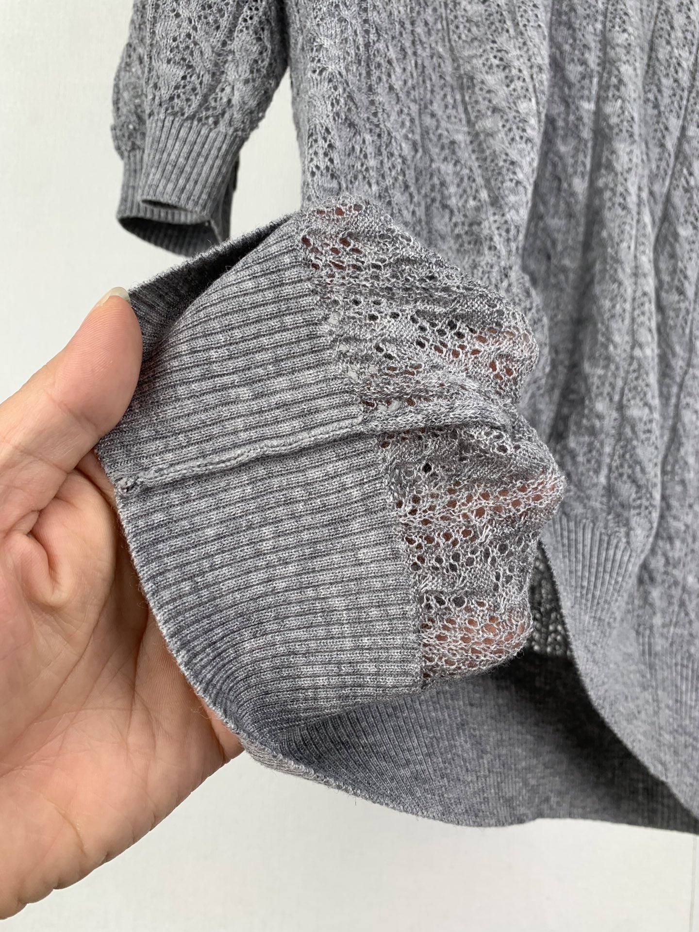 Thom Browne TB 汤姆布朗镂空针织开衫