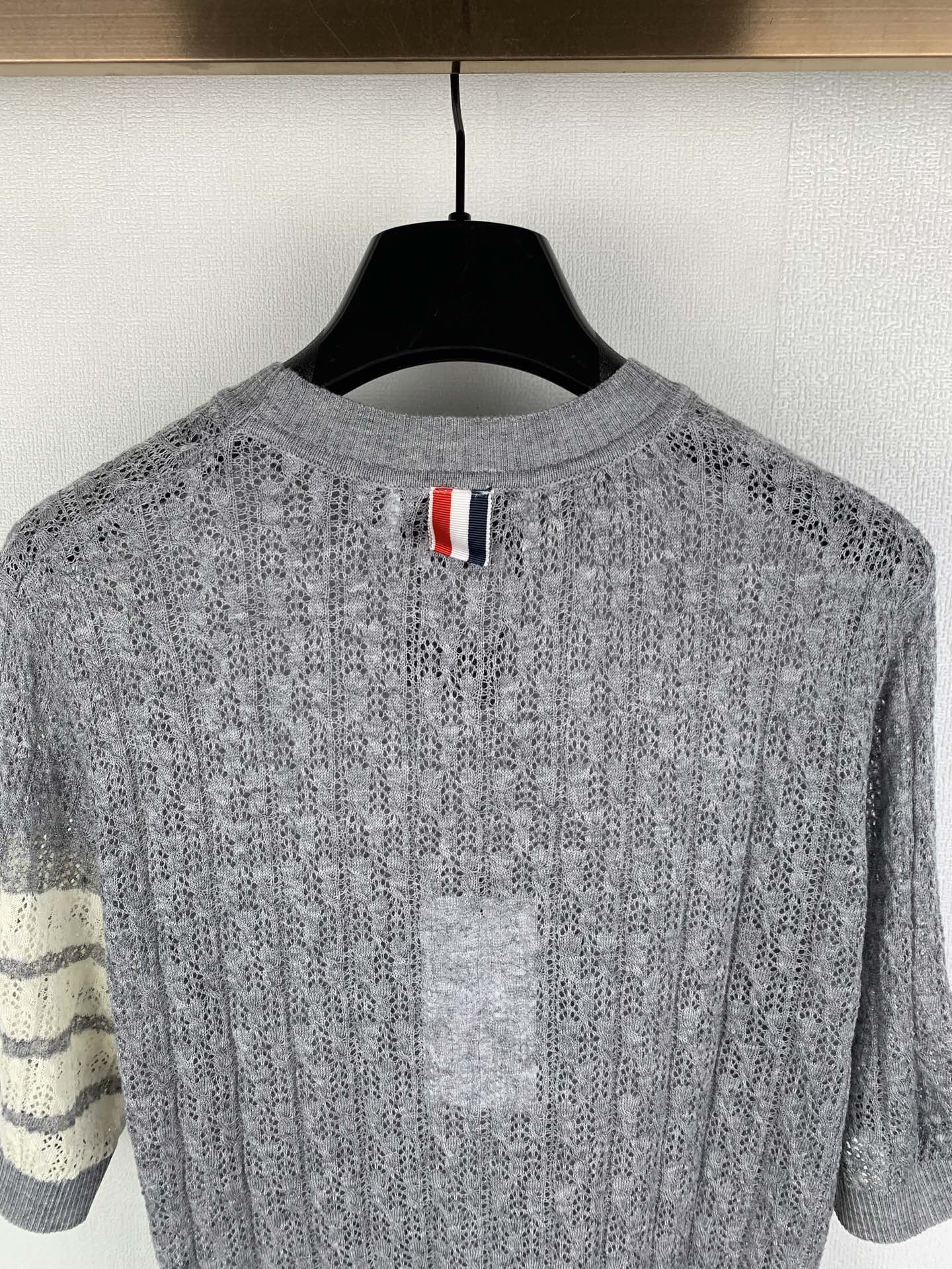 Thom Browne TB 汤姆布朗镂空针织开衫