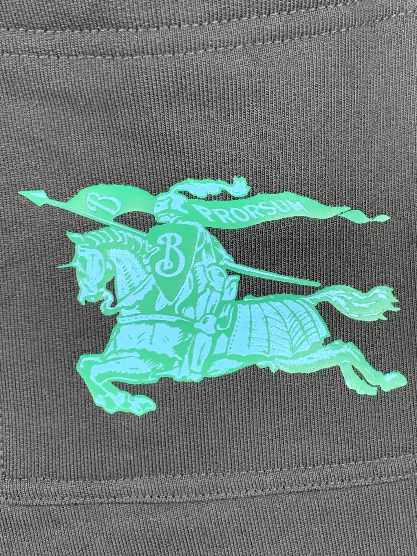 Burberry BURBERRY 巴宝莉 / 骑士标印花棉质休闲短裤